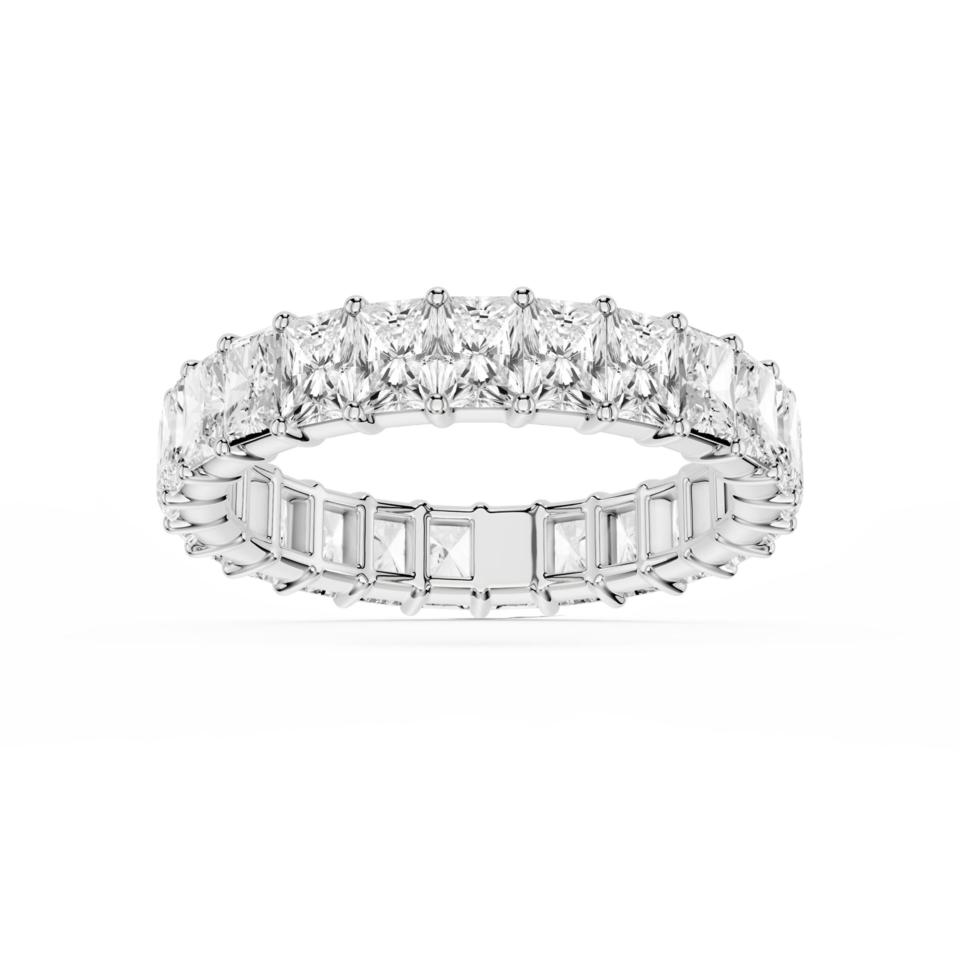 Lovea Harlow Eternity Ring Radiantschliff – Weißgold