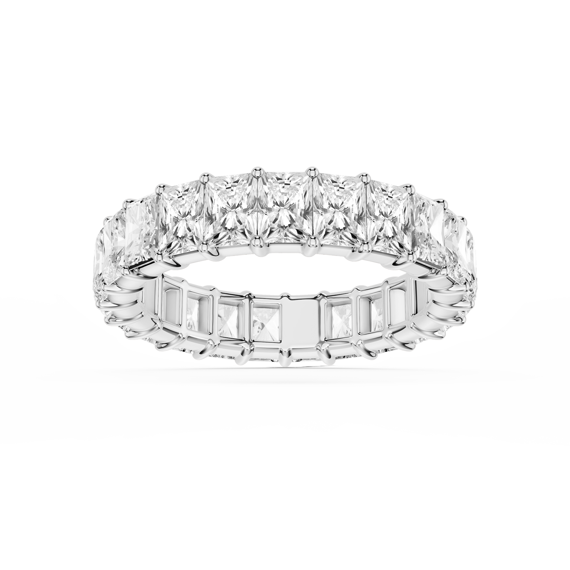 Lovea Harlow Eternity Ring Radiantschliff – Weißgold