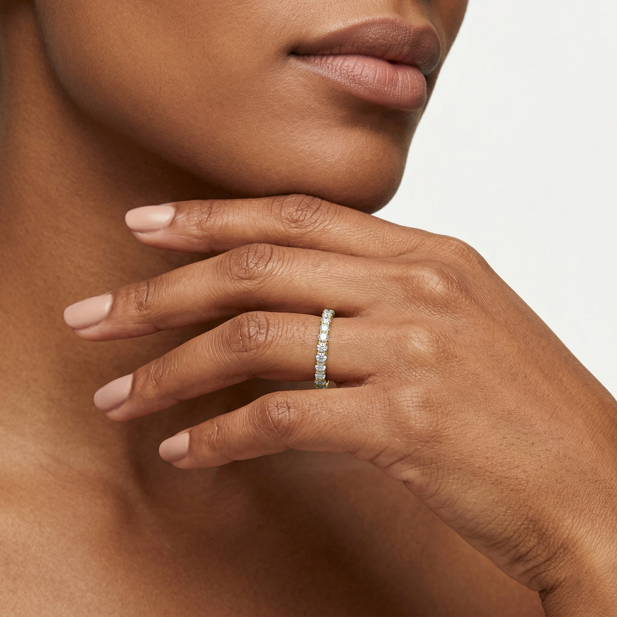 Lovea Zoey Trauring – Pavé – Gelbgold