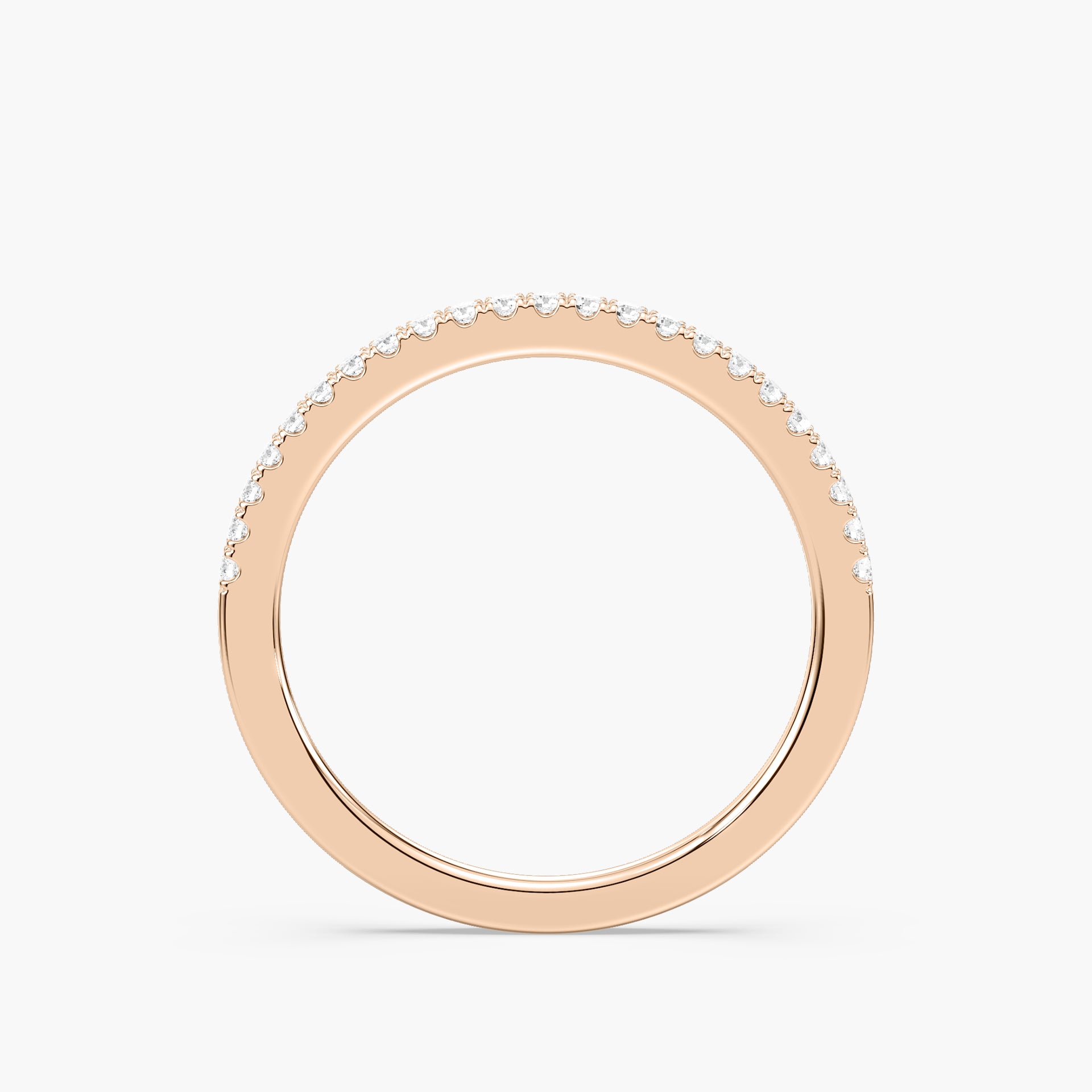 Lovea Eliana Vorsteckring – Mikropavé – Roségold