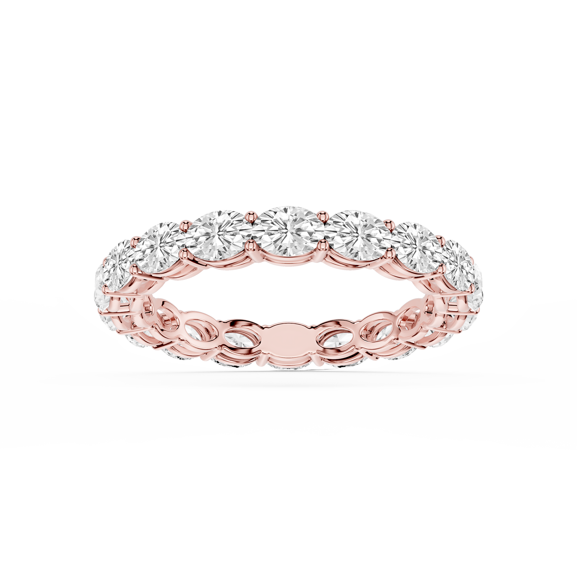 Lovea Juliet Eternity Ring Ovalschliff – Roségold