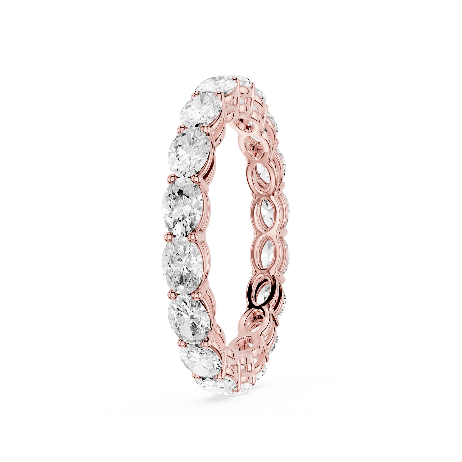 Lovea Juliet Eternity Ring Ovalschliff – Roségold