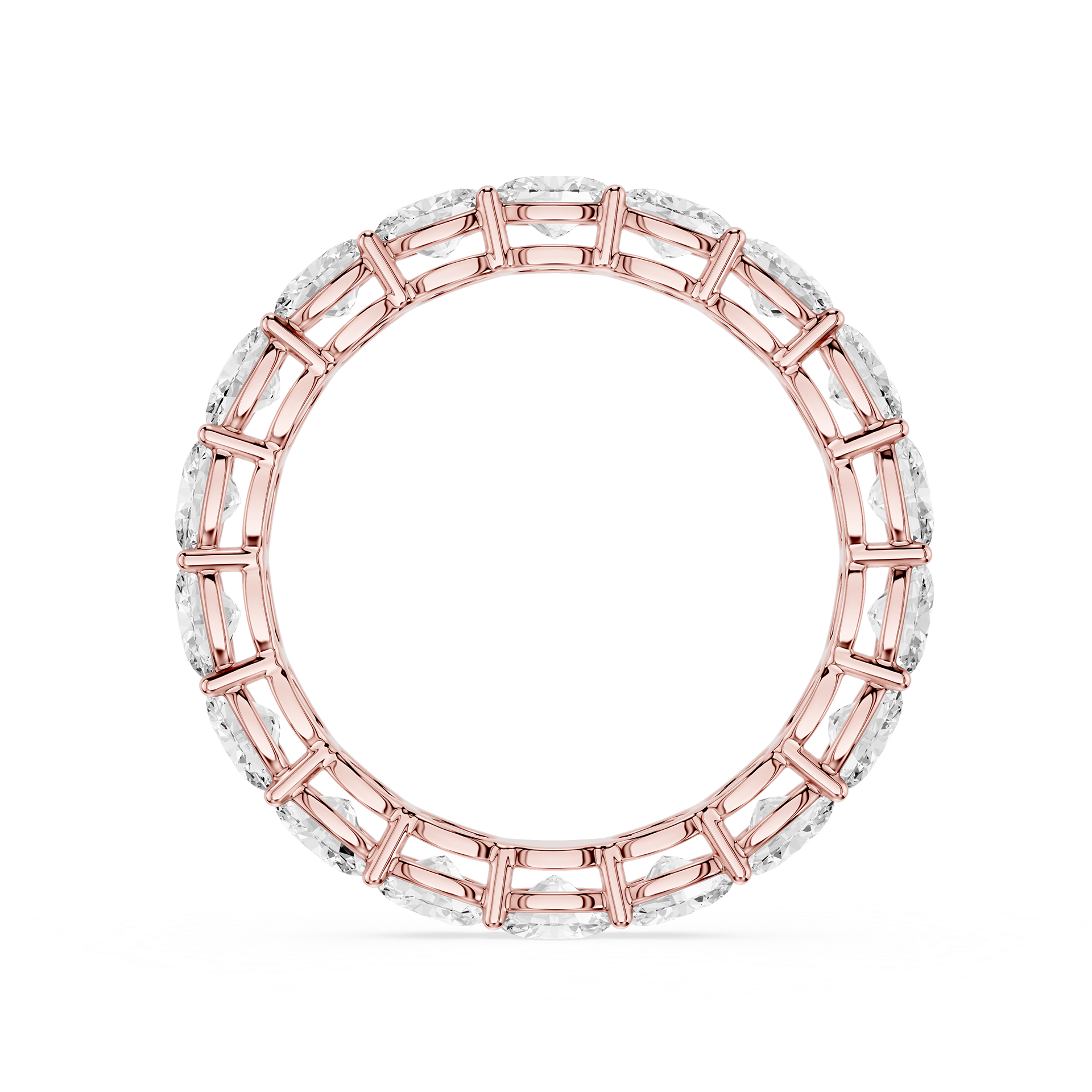 Lovea Juliet Eternity Ring Ovalschliff – Roségold