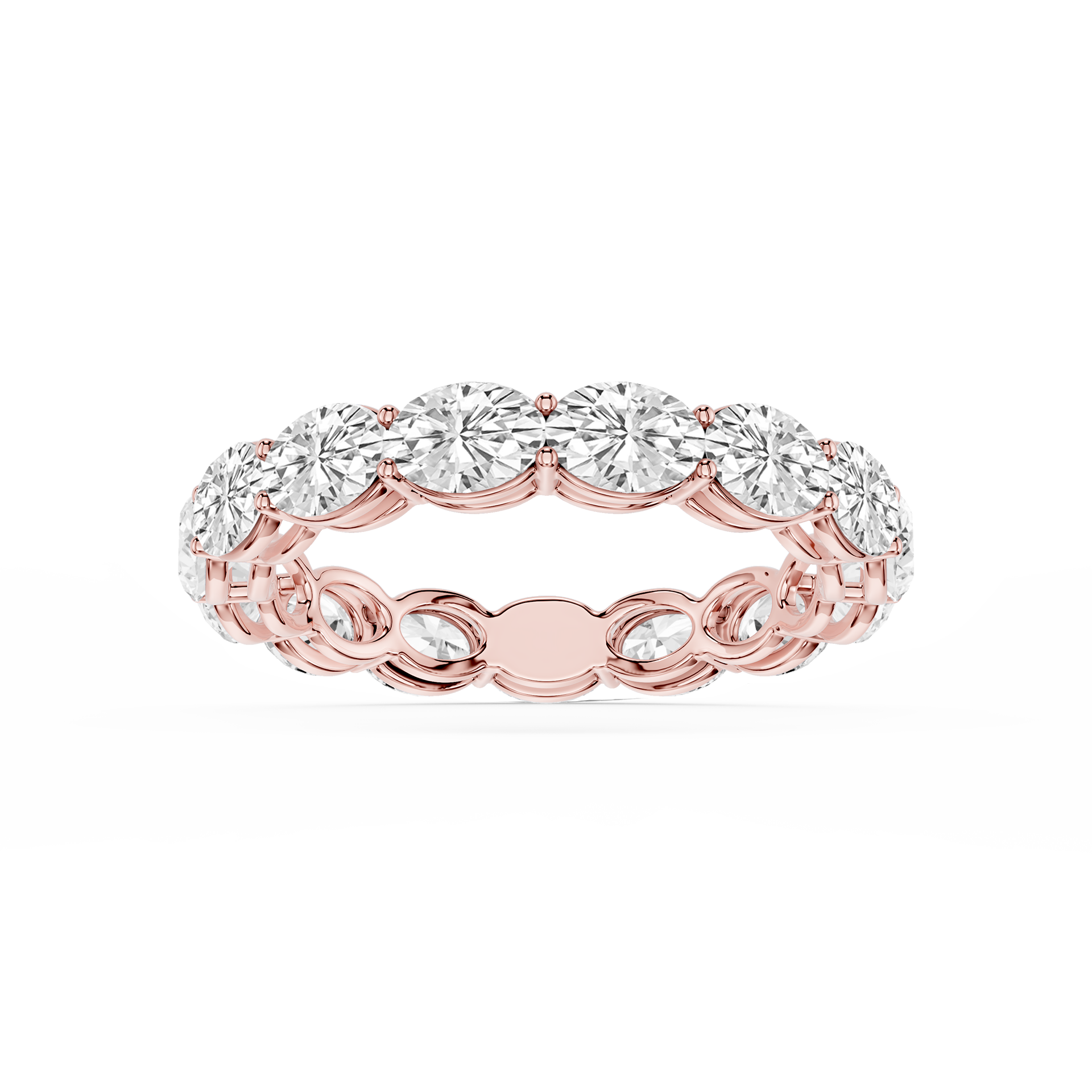 Lovea Juliet Eternity Ring Ovalschliff – Roségold