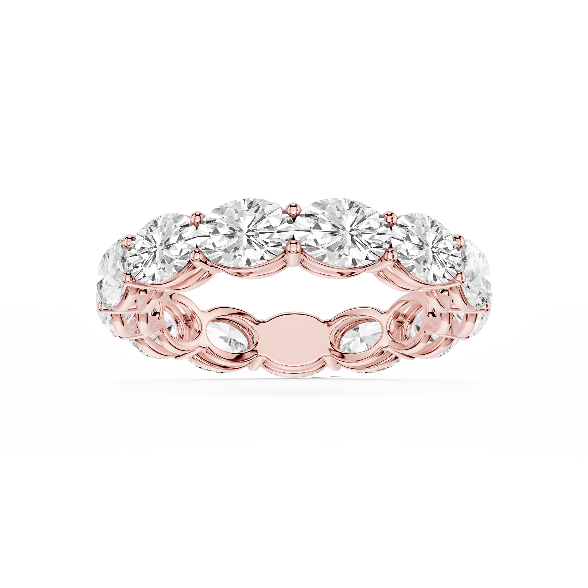 Lovea Juliet Eternity Ring Ovalschliff – Roségold