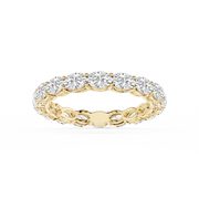 Lovea Juliet Eternity Ring Ovalschliff – Gelbgold