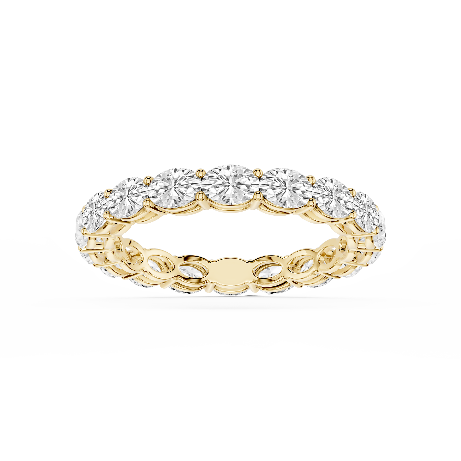 Lovea Juliet Eternity Ring Ovalschliff – Gelbgold