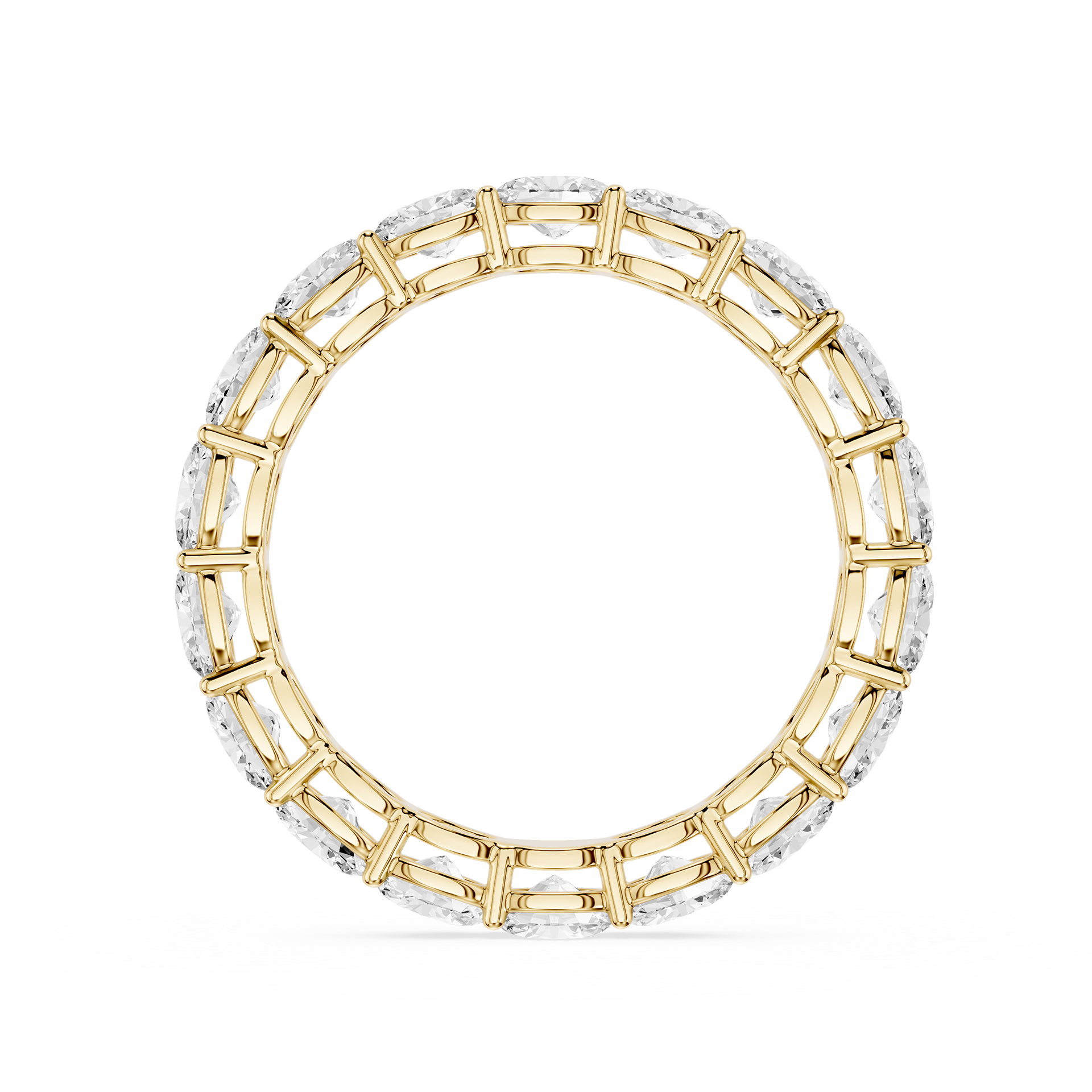 Lovea Juliet Eternity Ring Ovalschliff – Gelbgold