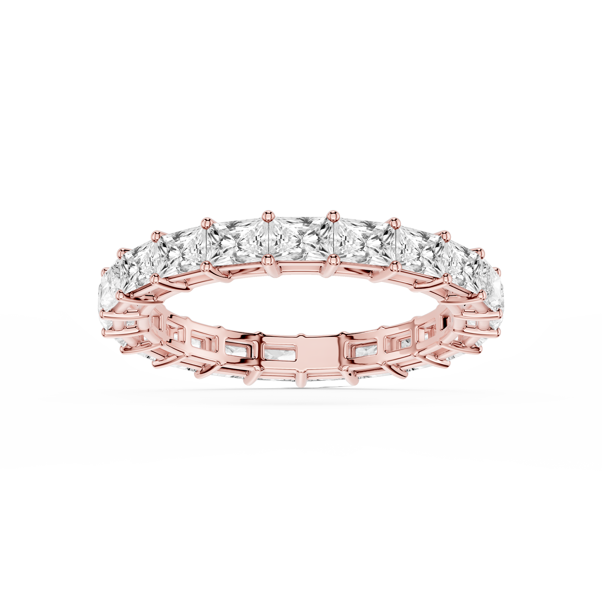 Lovea Juliet Eternity Ring Radiantschliff – Roségold