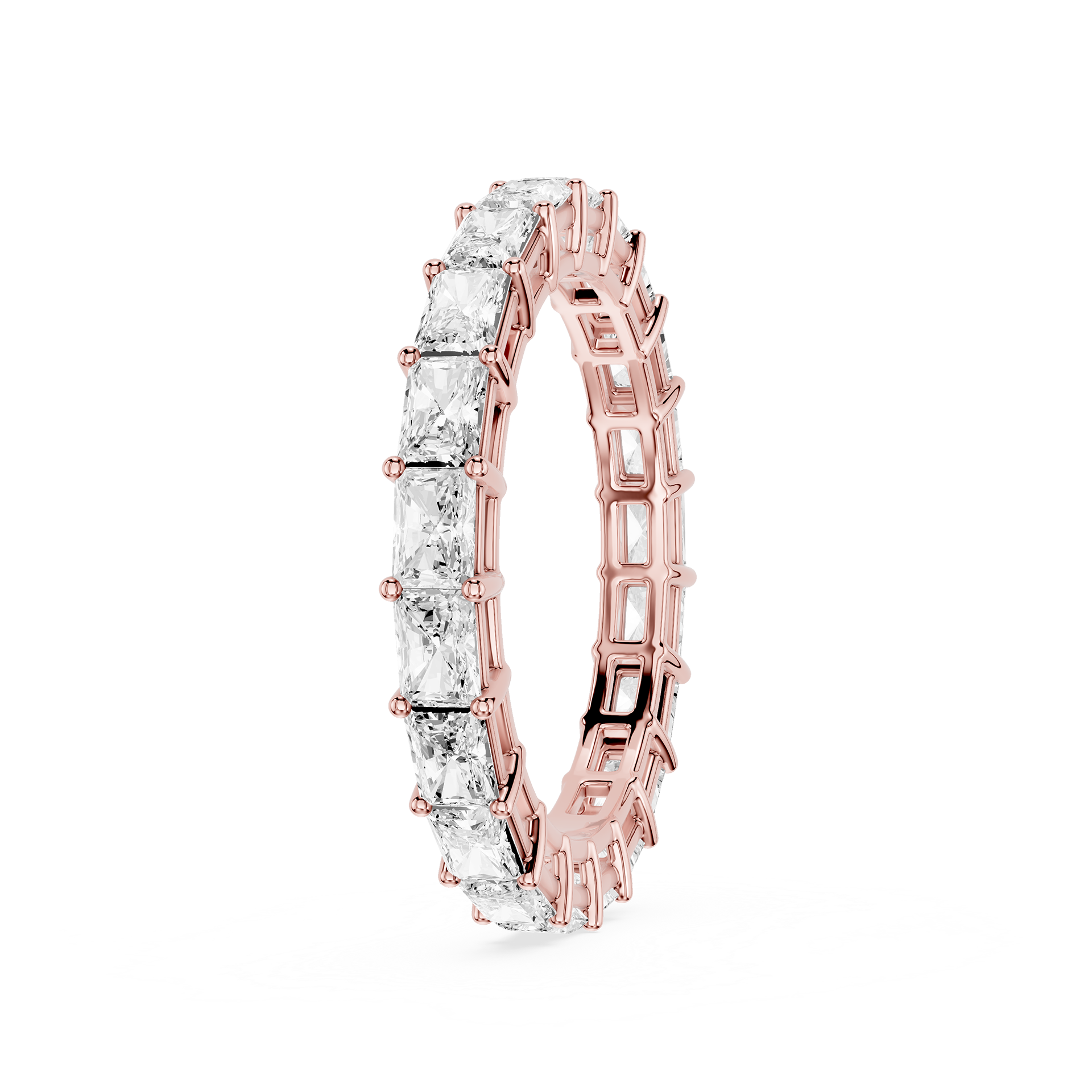 Lovea Juliet Eternity Ring Radiantschliff – Roségold
