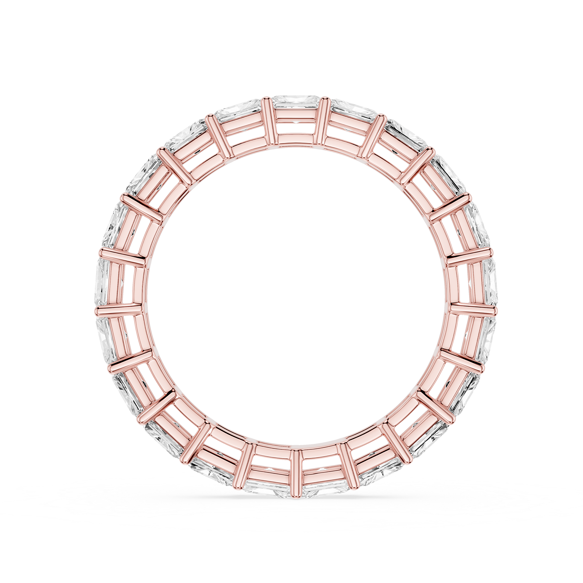 Lovea Juliet Eternity Ring Radiantschliff – Roségold
