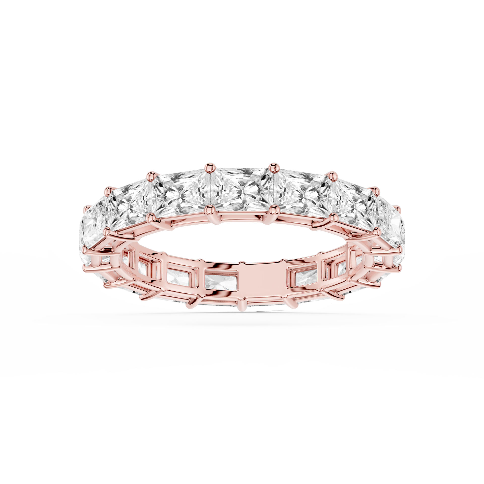 Lovea Juliet Eternity Ring Radiantschliff – Roségold
