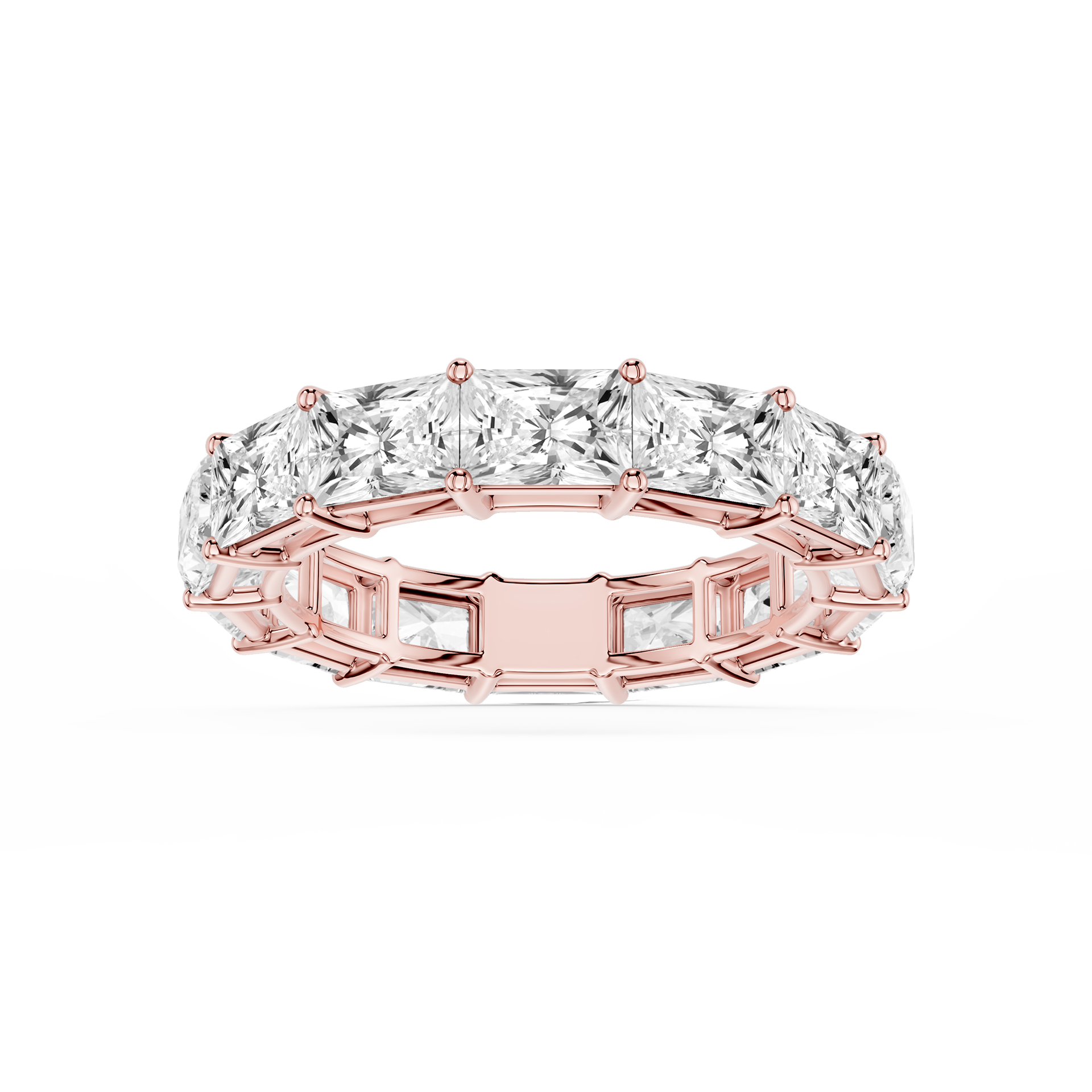 Lovea Juliet Eternity Ring Radiantschliff – Roségold
