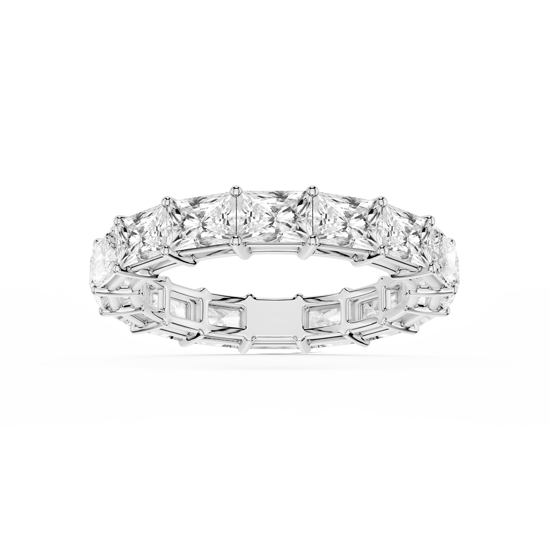 Lovea Juliet Eternity Ring Radiantschliff – Weißgold