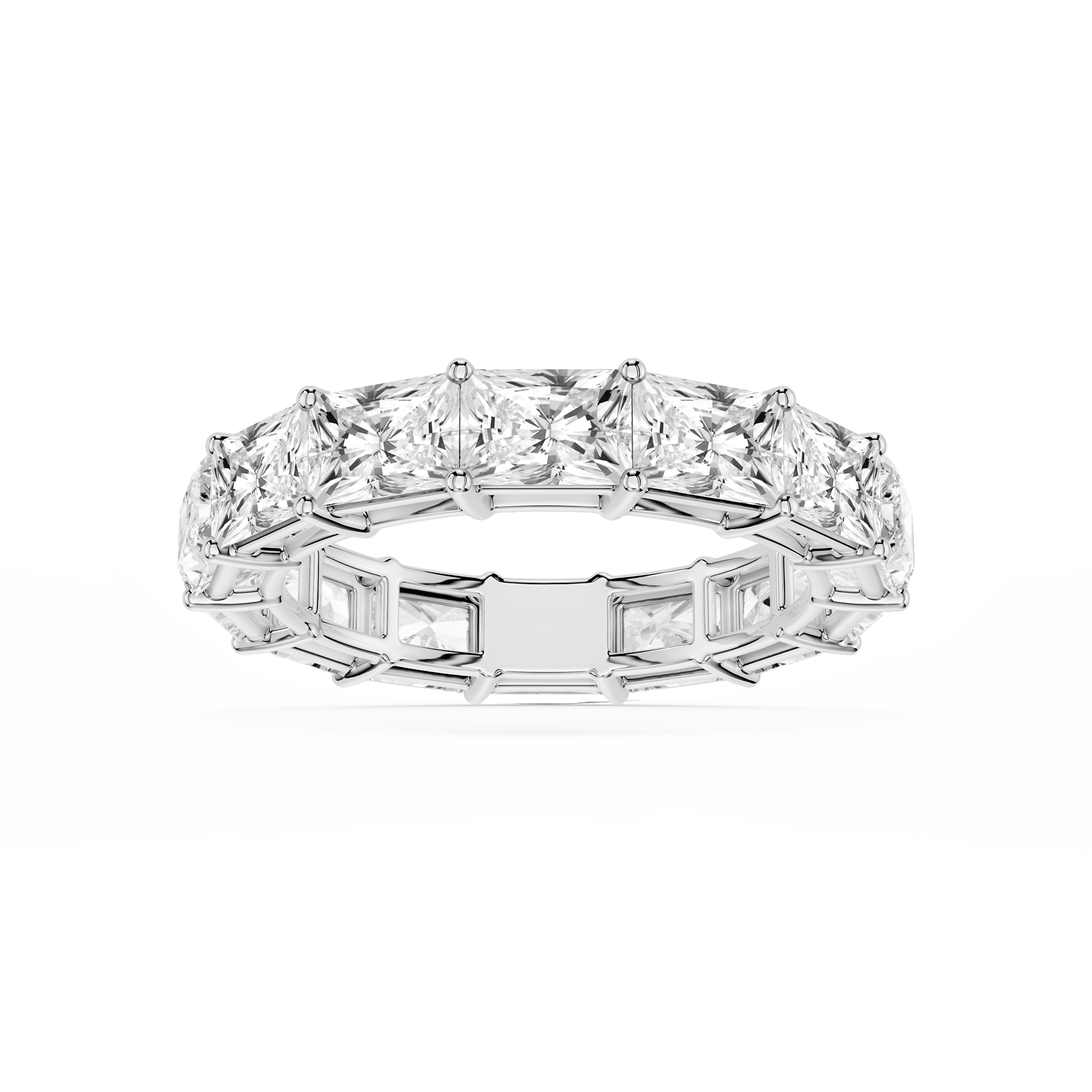 Lovea Juliet Eternity Ring Radiantschliff – Weißgold