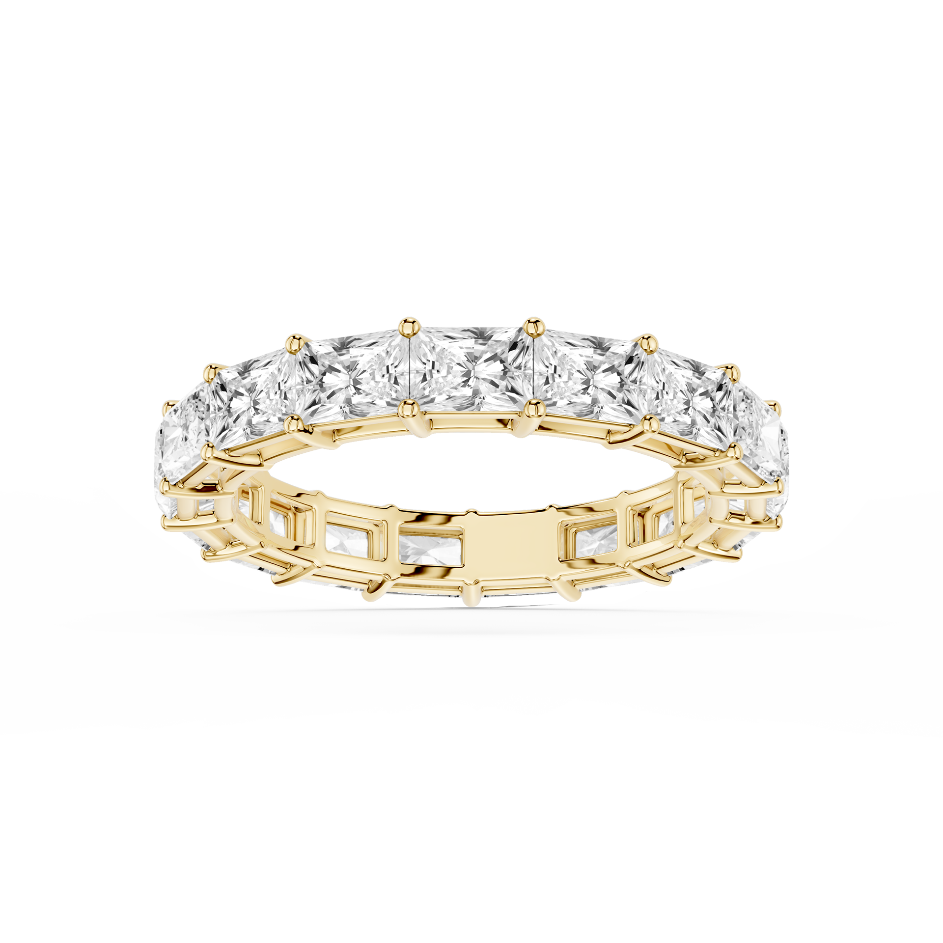 Lovea Juliet Eternity Ring Radiantschliff – Gelbgold