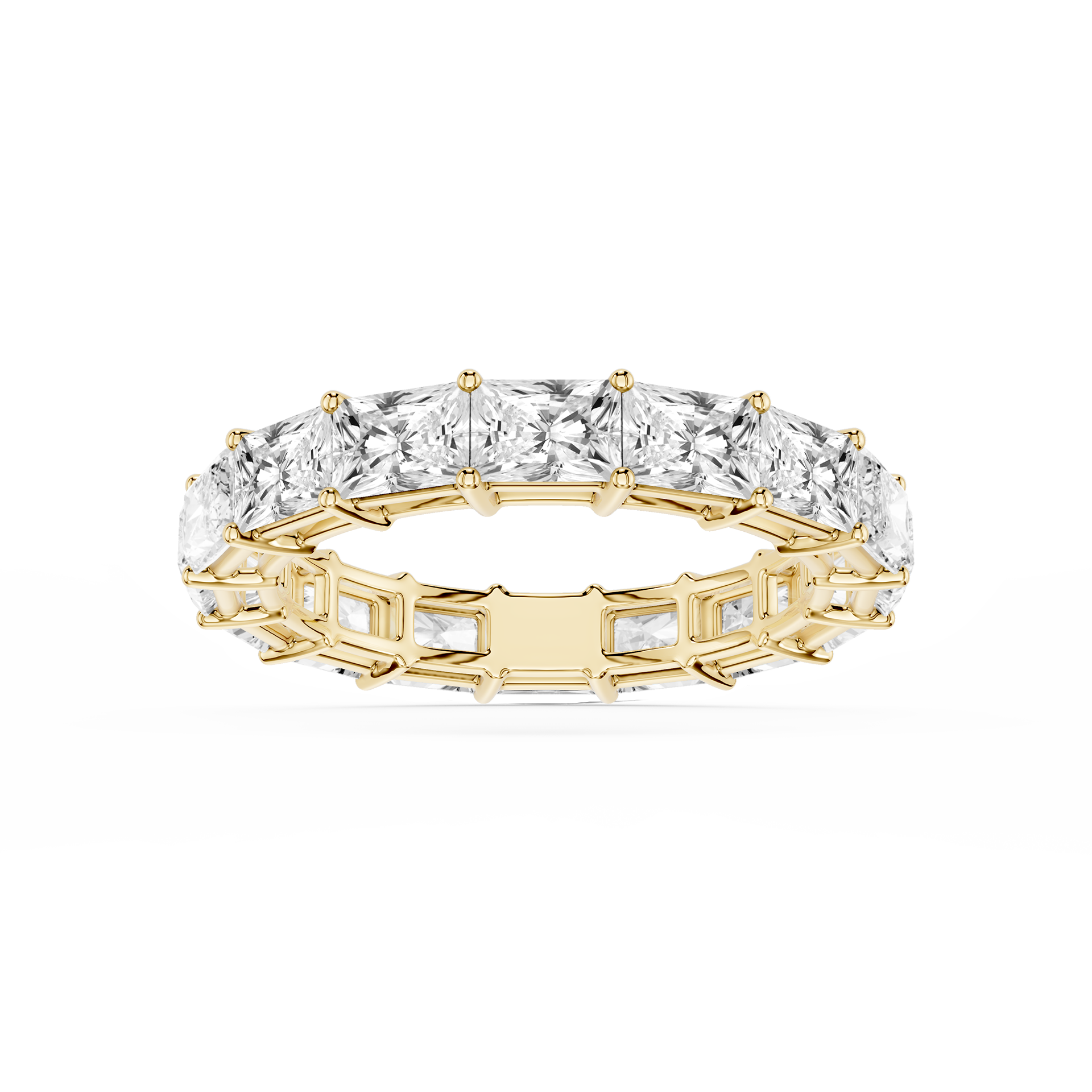 Lovea Juliet Eternity Ring Radiantschliff – Gelbgold