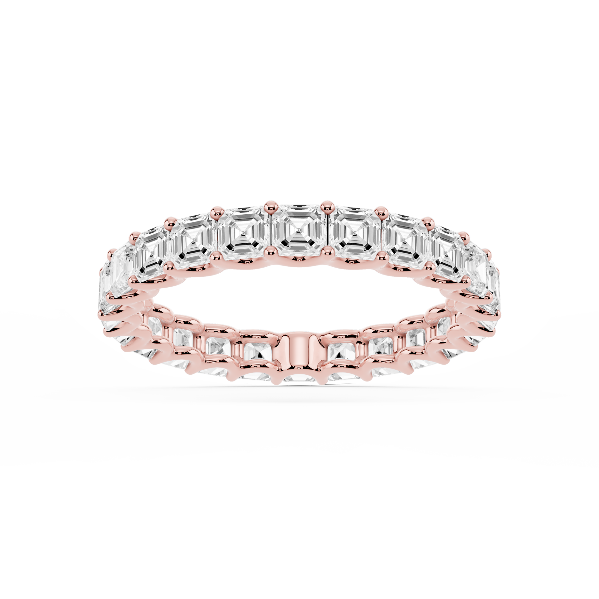 Lovea Kylie Eternity Ring Asscherschliff – Roségold