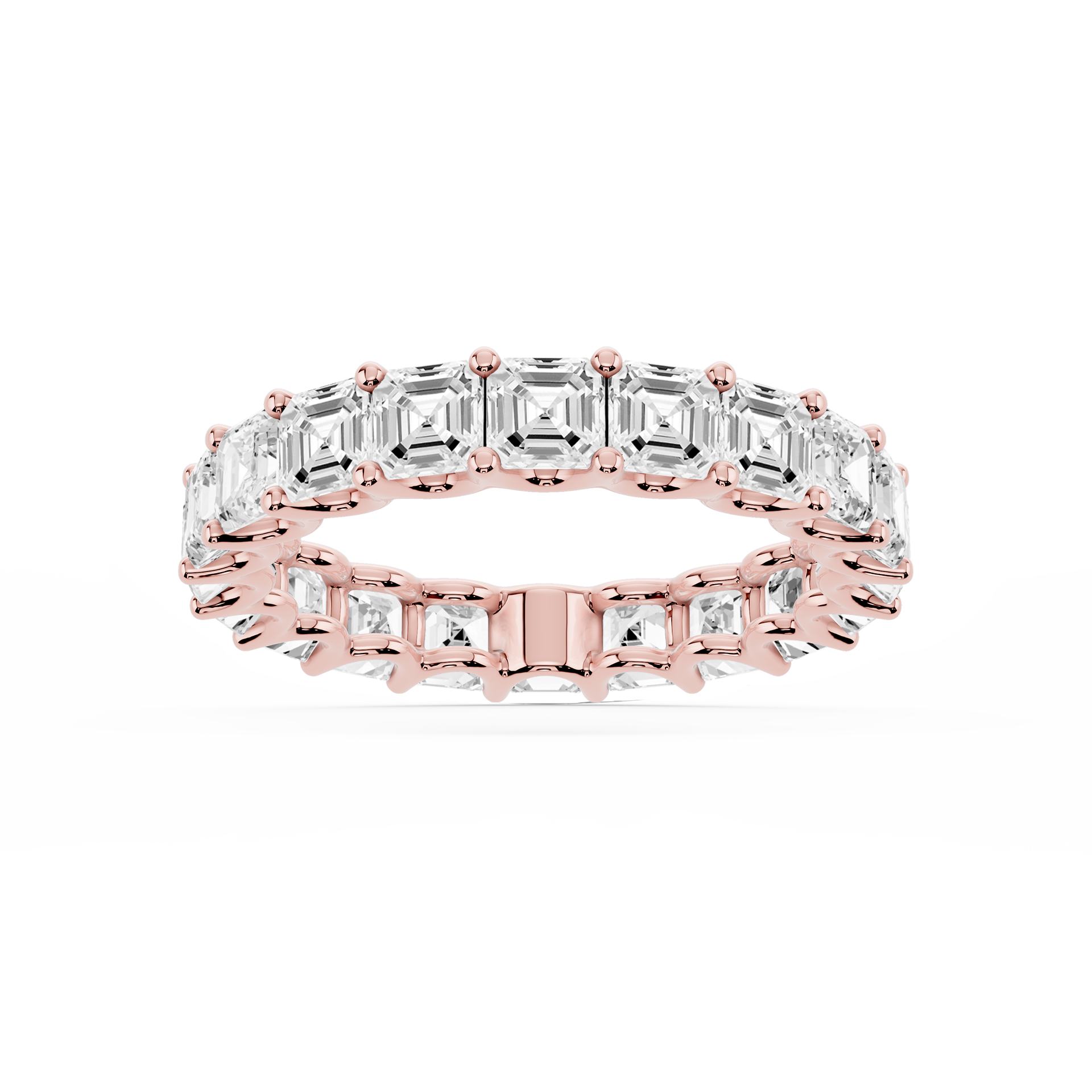 Lovea Kylie Eternity Ring Asscherschliff – Roségold