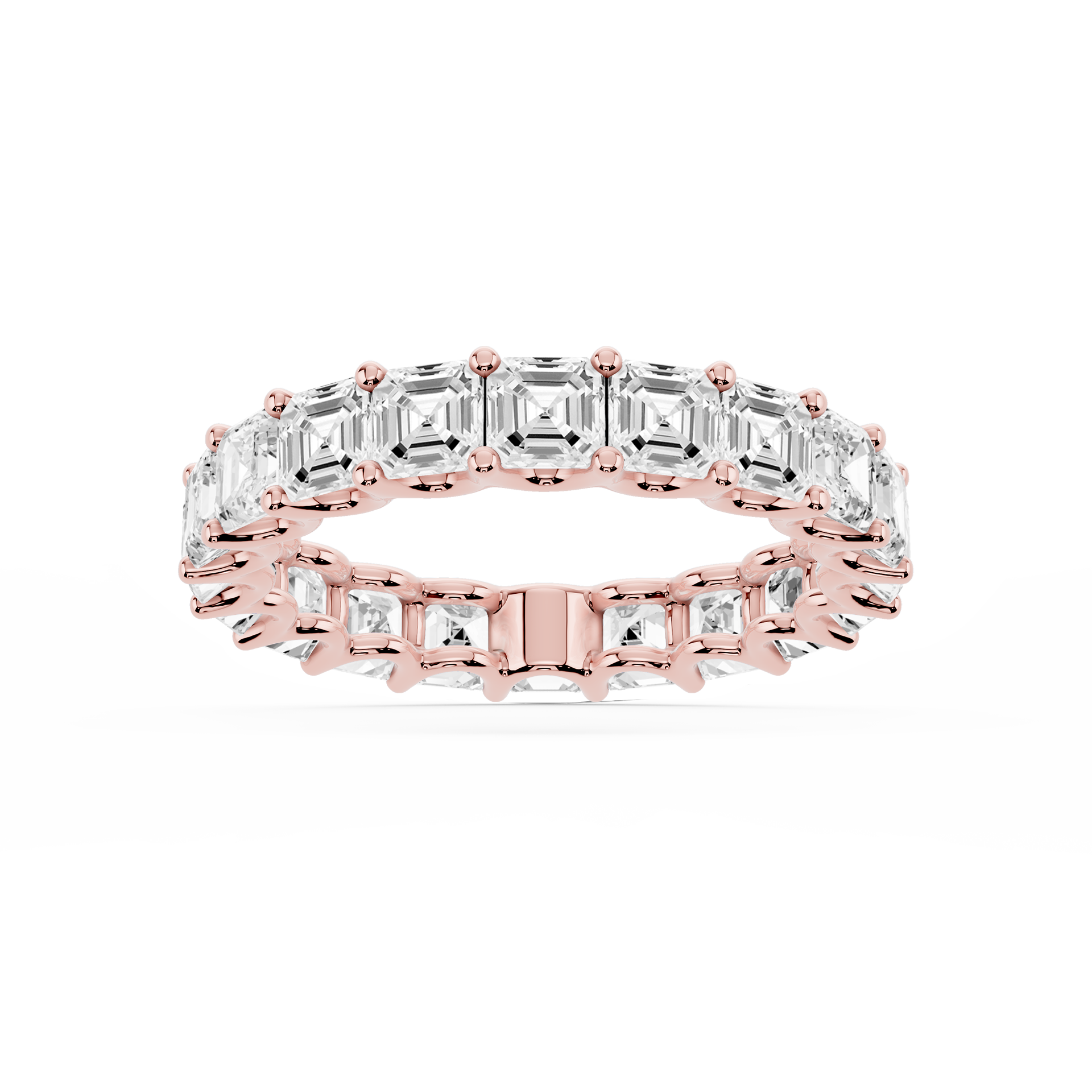 Lovea Kylie Eternity Ring Asscherschliff – Roségold