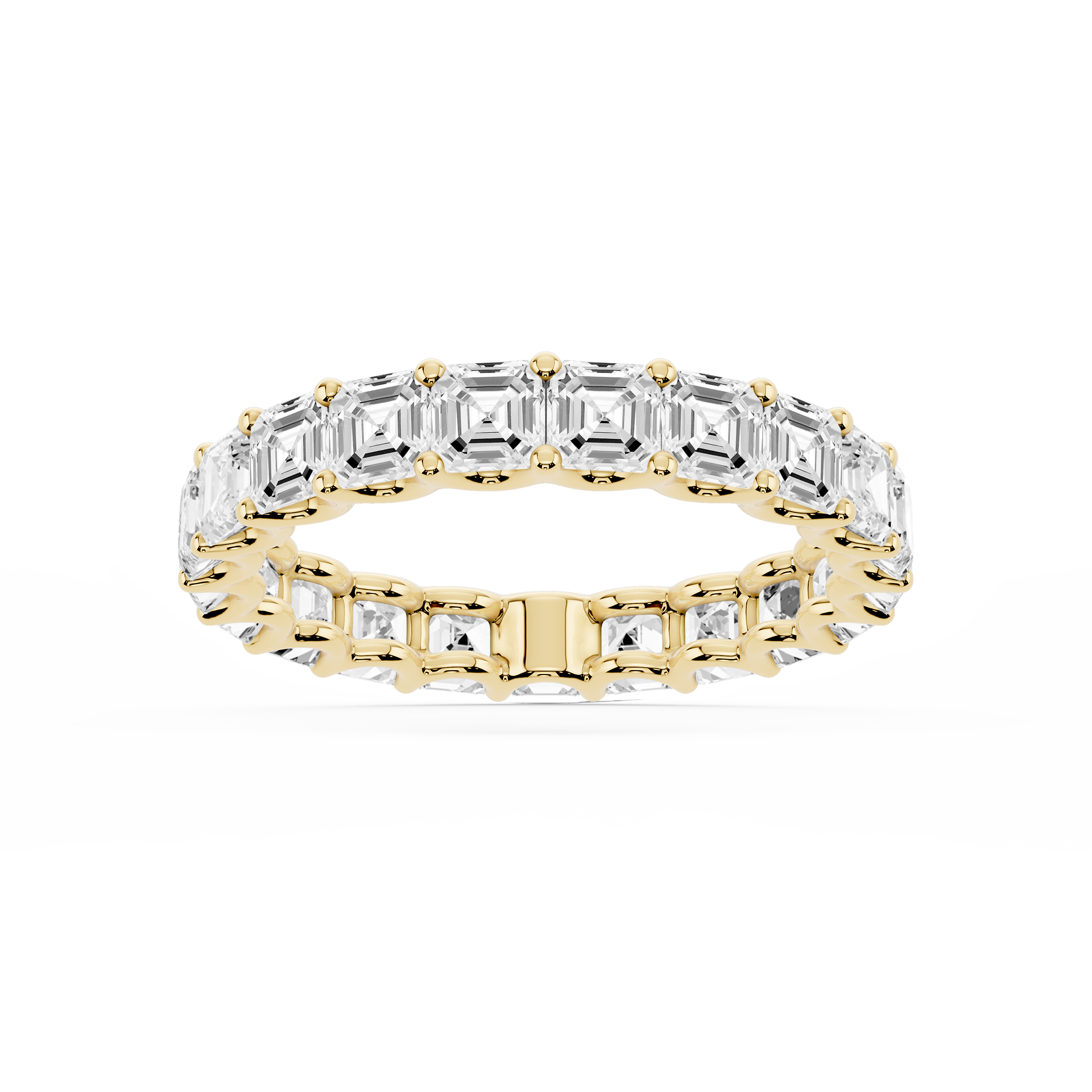 Lovea Kylie Eternity Ring Asscherschliff – Gelbgold