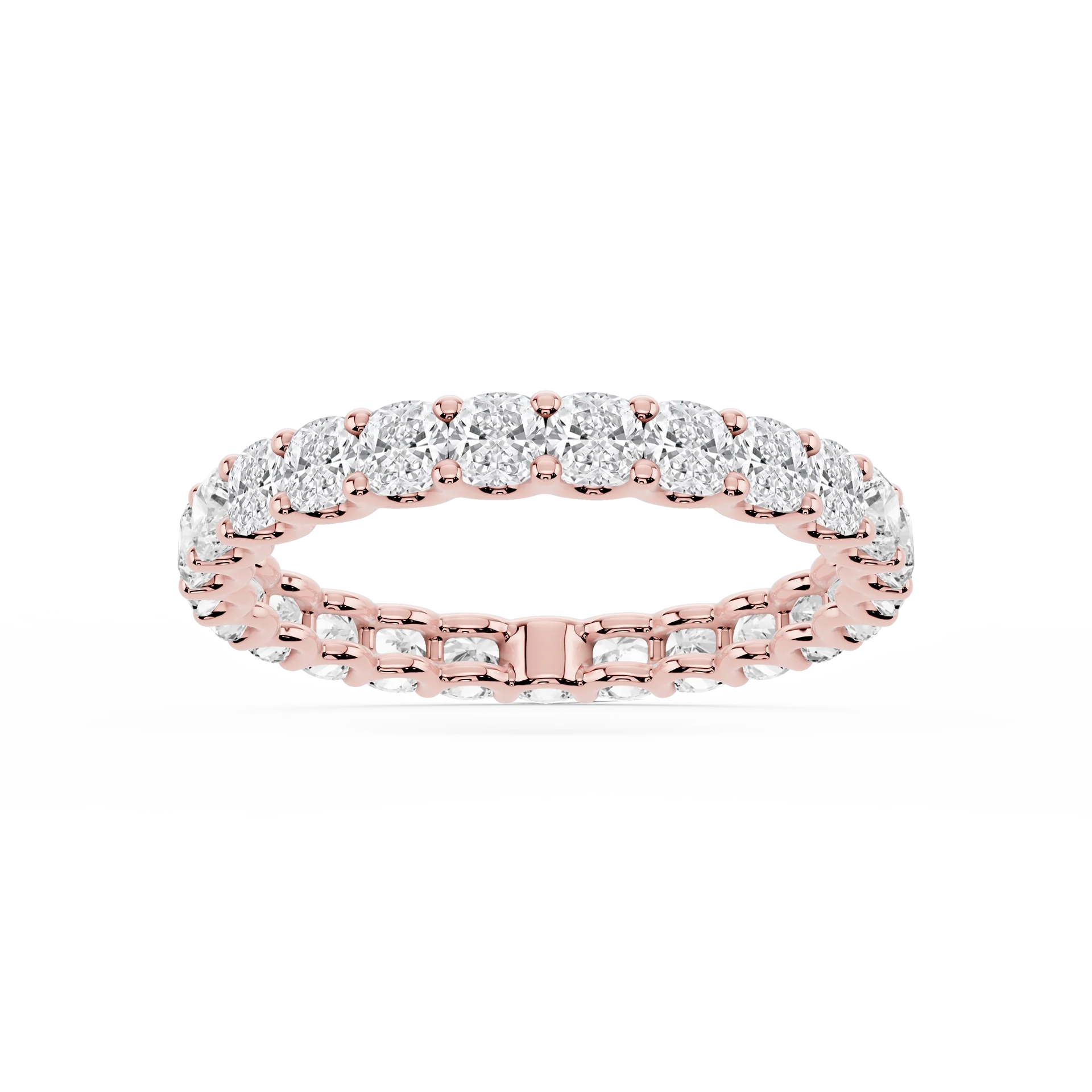 Lovea Kylie Eternity Ring Kissenschliff – Roségold