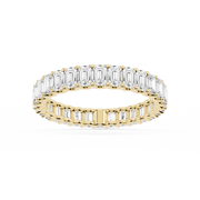 Lovea Kylie Eternity Ring Smaragdschliff – Gelbgold