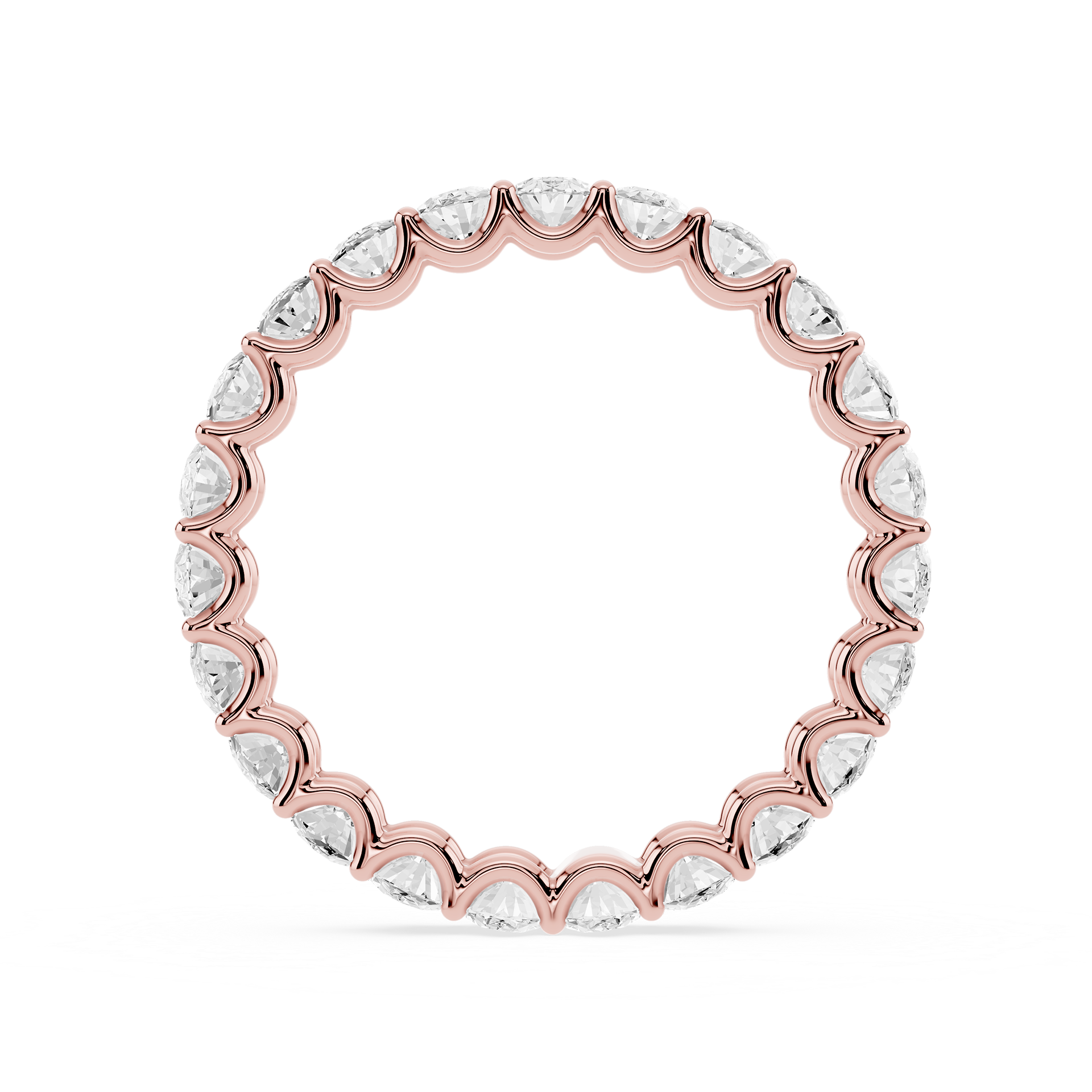 Lovea Kylie Eternity Ring Ovalschliff – Roségold