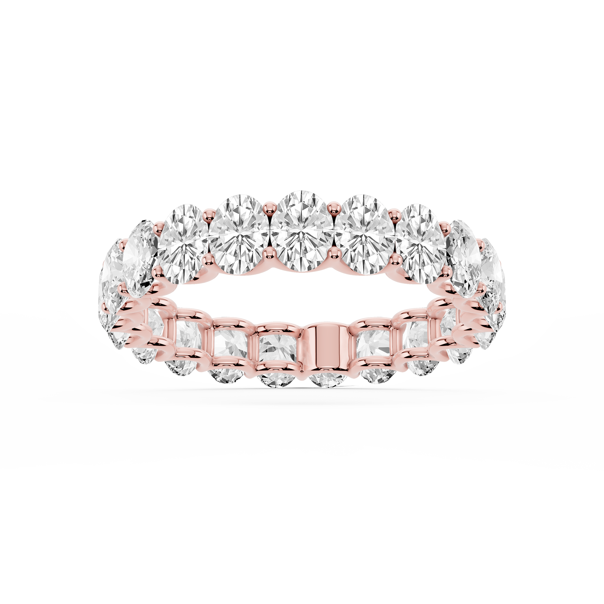 Lovea Kylie Eternity Ring Ovalschliff – Roségold