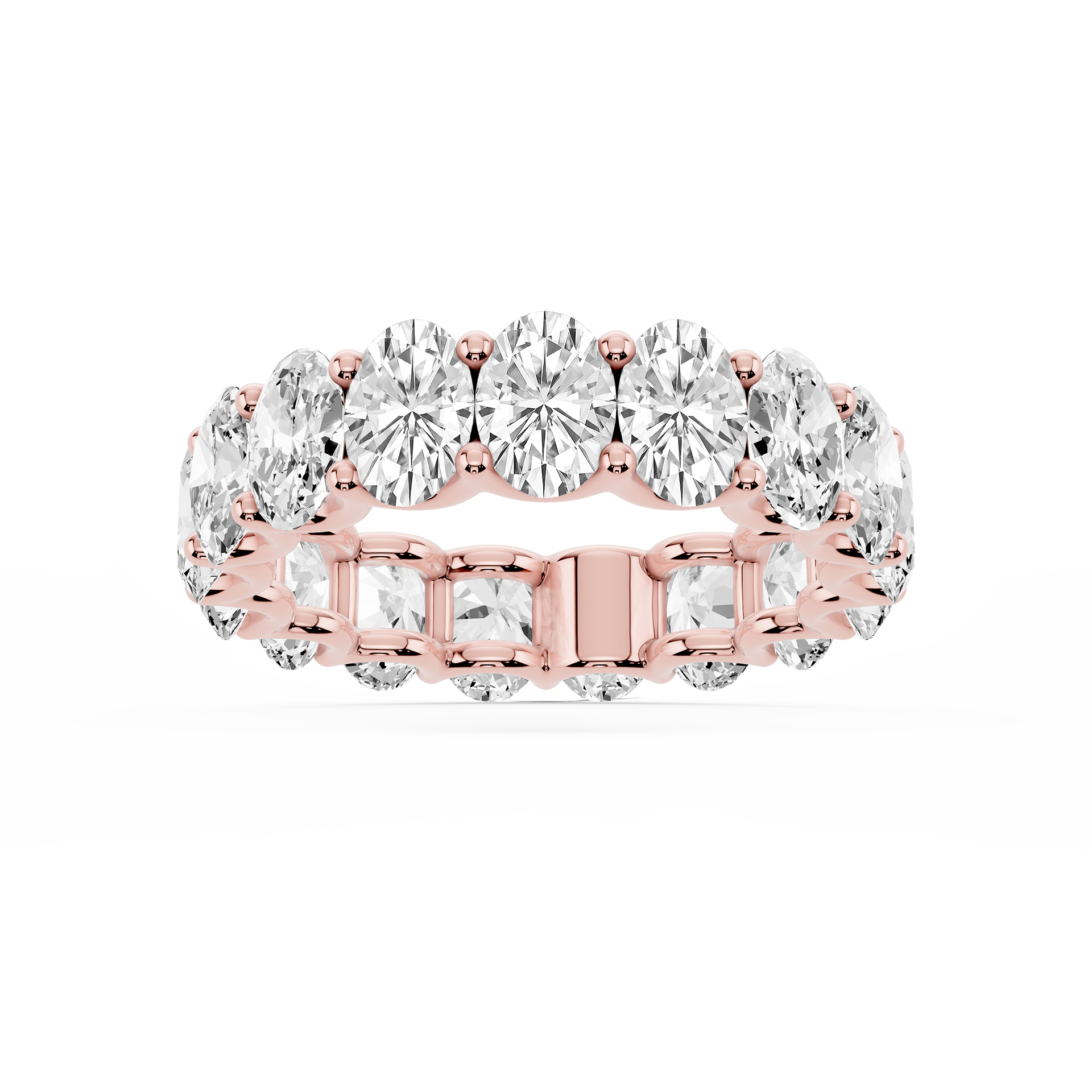 Lovea Kylie Eternity Ring Ovalschliff – Roségold