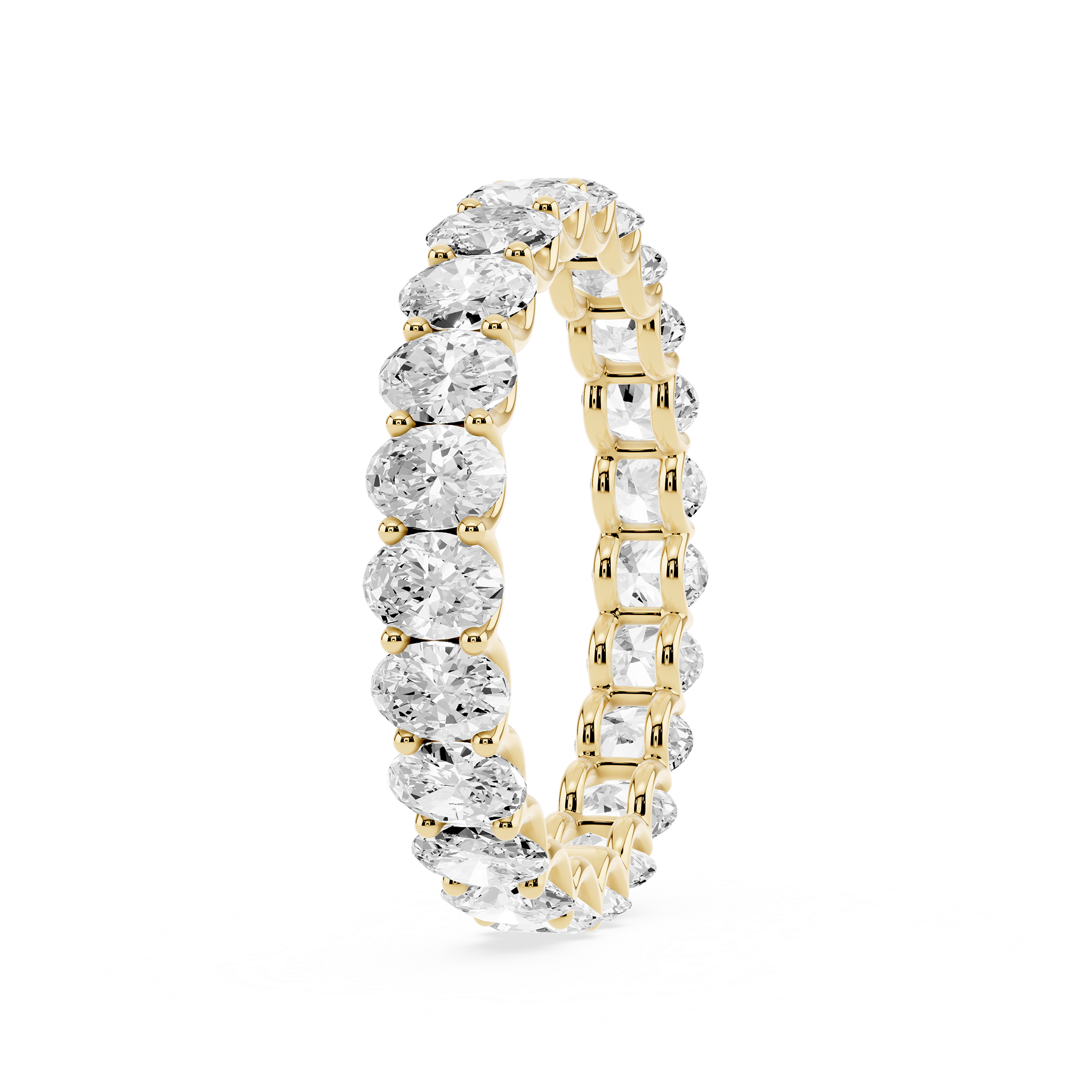 Lovea Kylie Eternity Ring Ovalschliff – Gelbgold