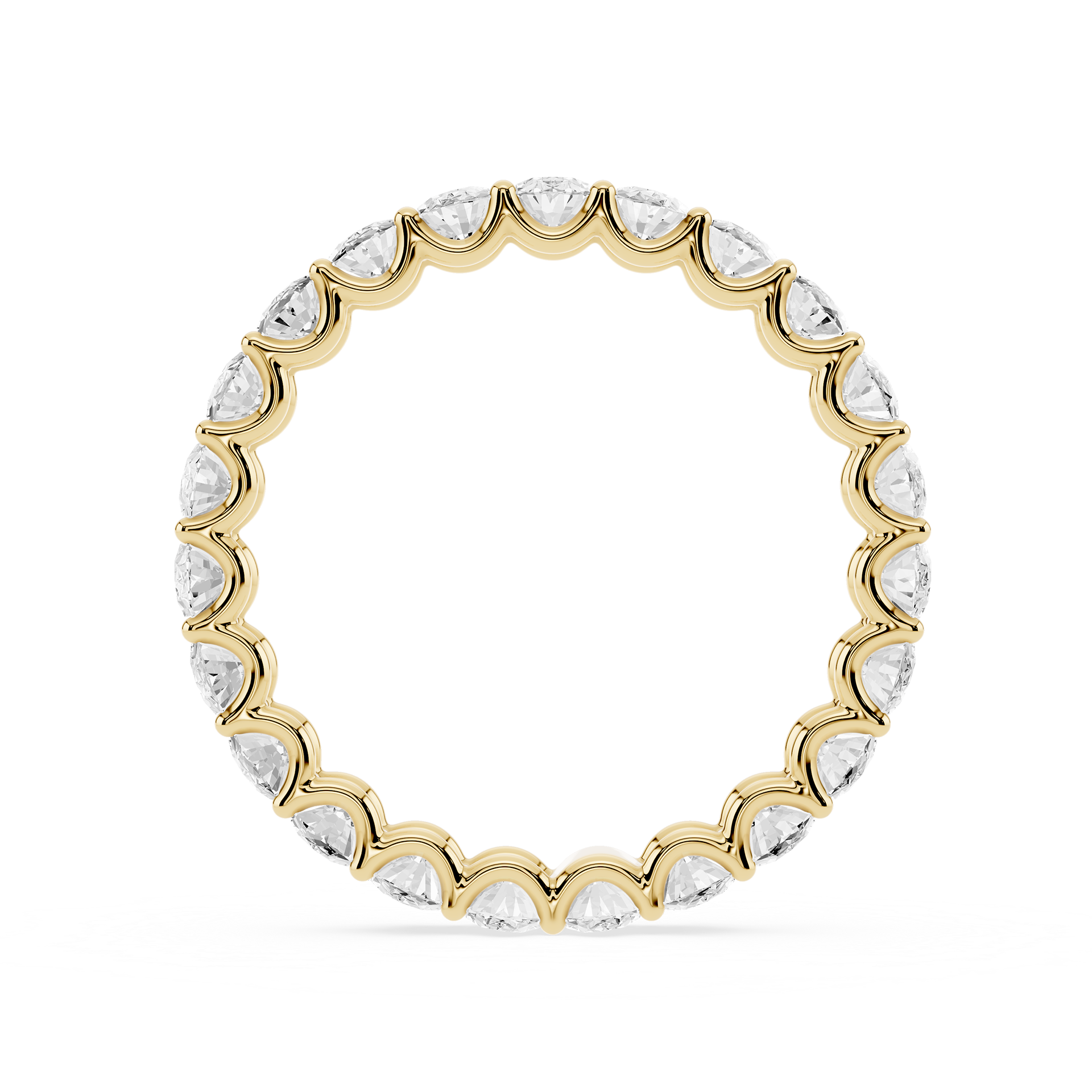 Lovea Kylie Eternity Ring Ovalschliff – Gelbgold