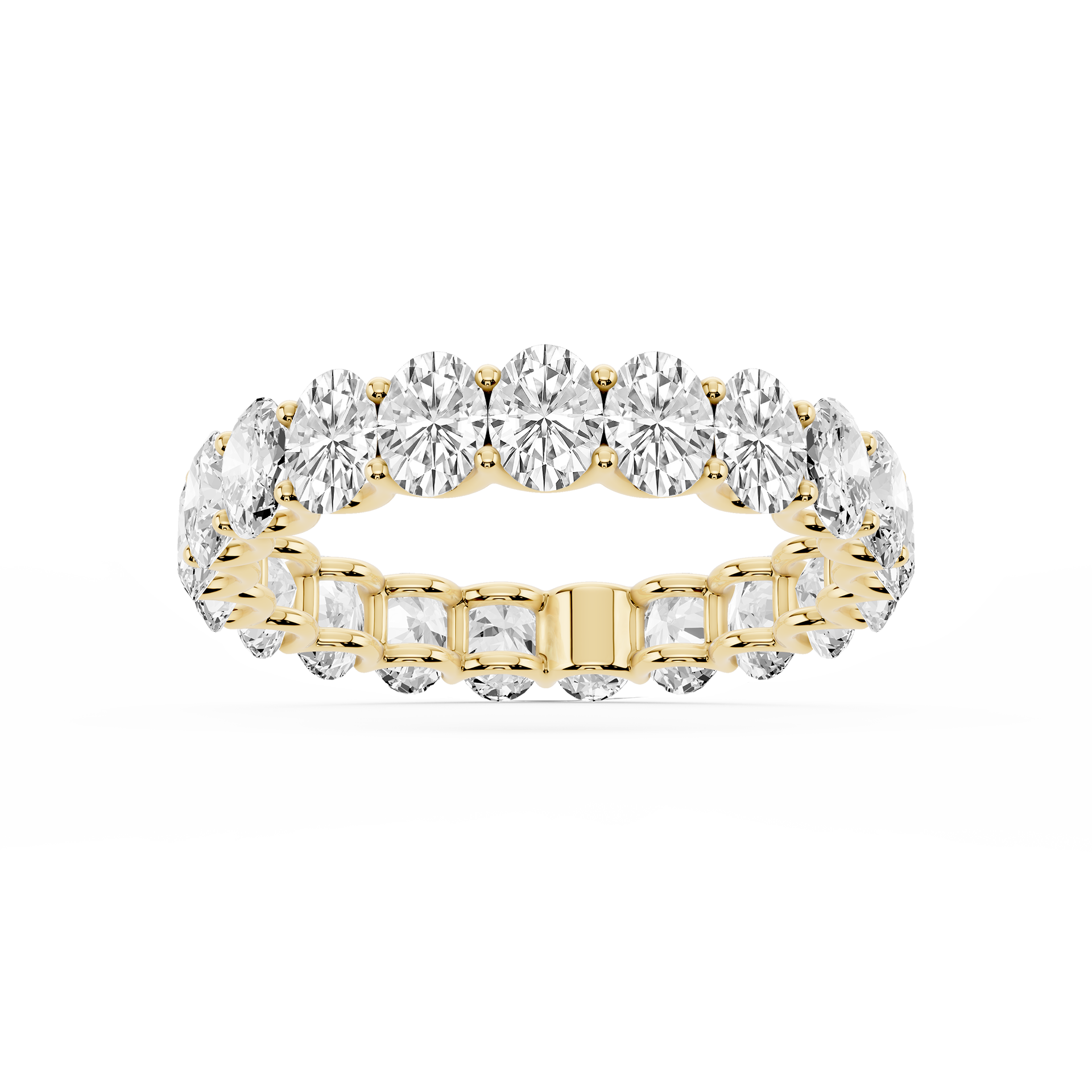 Lovea Kylie Eternity Ring Ovalschliff – Gelbgold