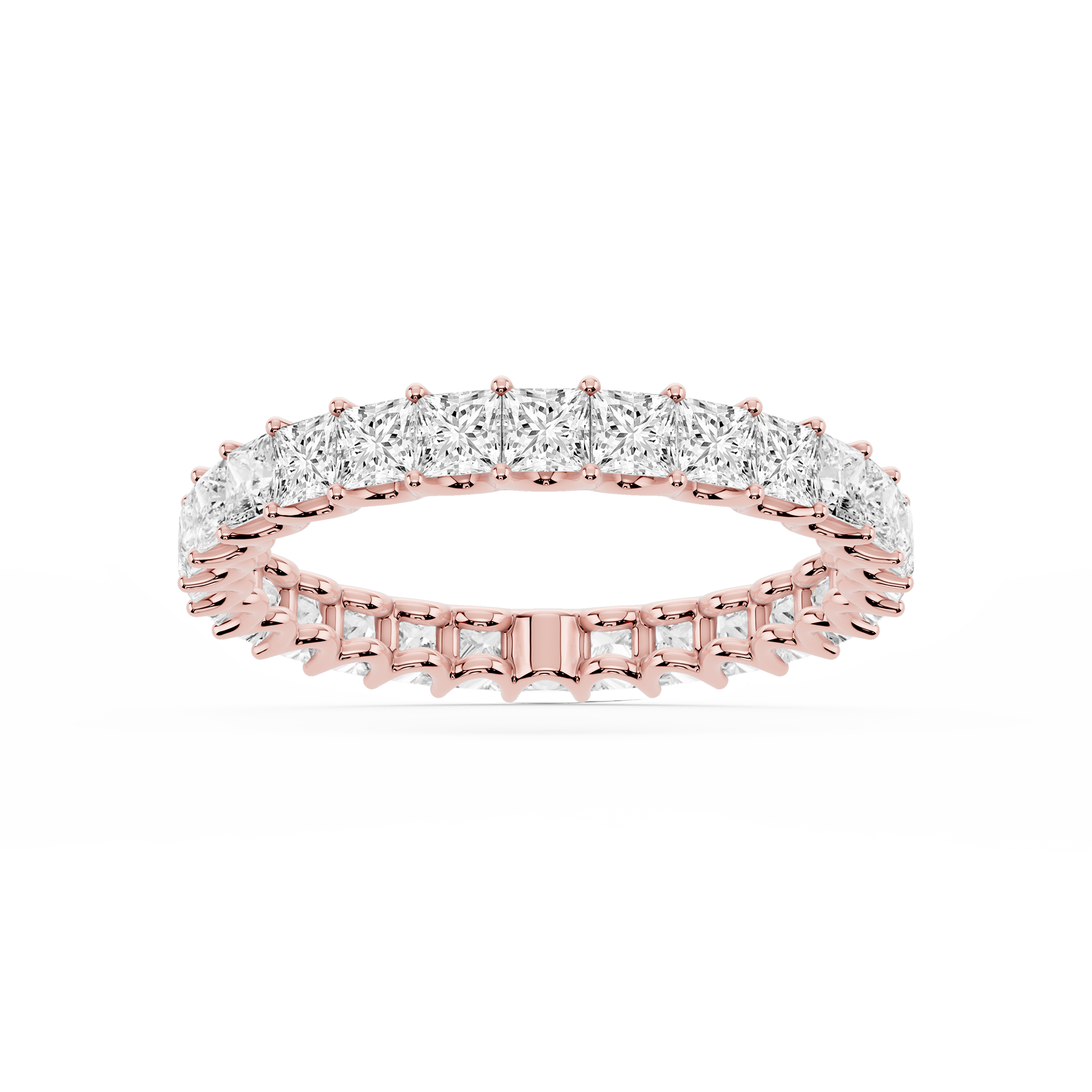 Lovea Kylie Eternity Ring Prinzessschliff – Roségold