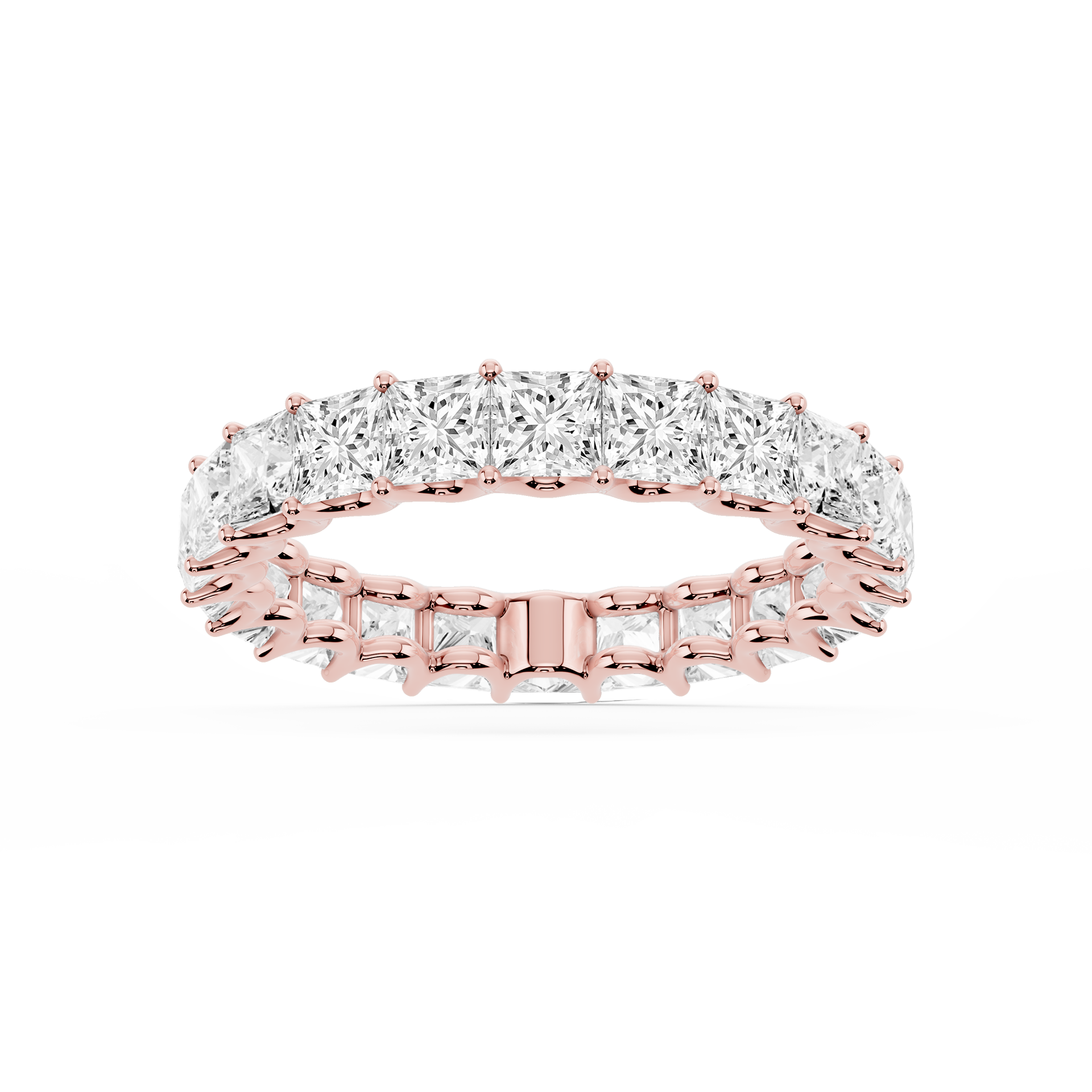 Lovea Kylie Eternity Ring Prinzessschliff – Roségold