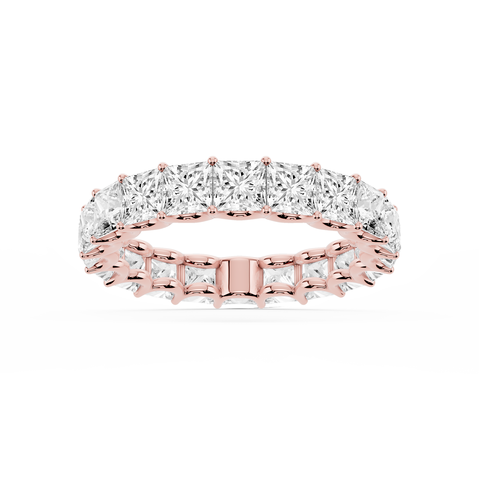 Lovea Kylie Eternity Ring Prinzessschliff – Roségold