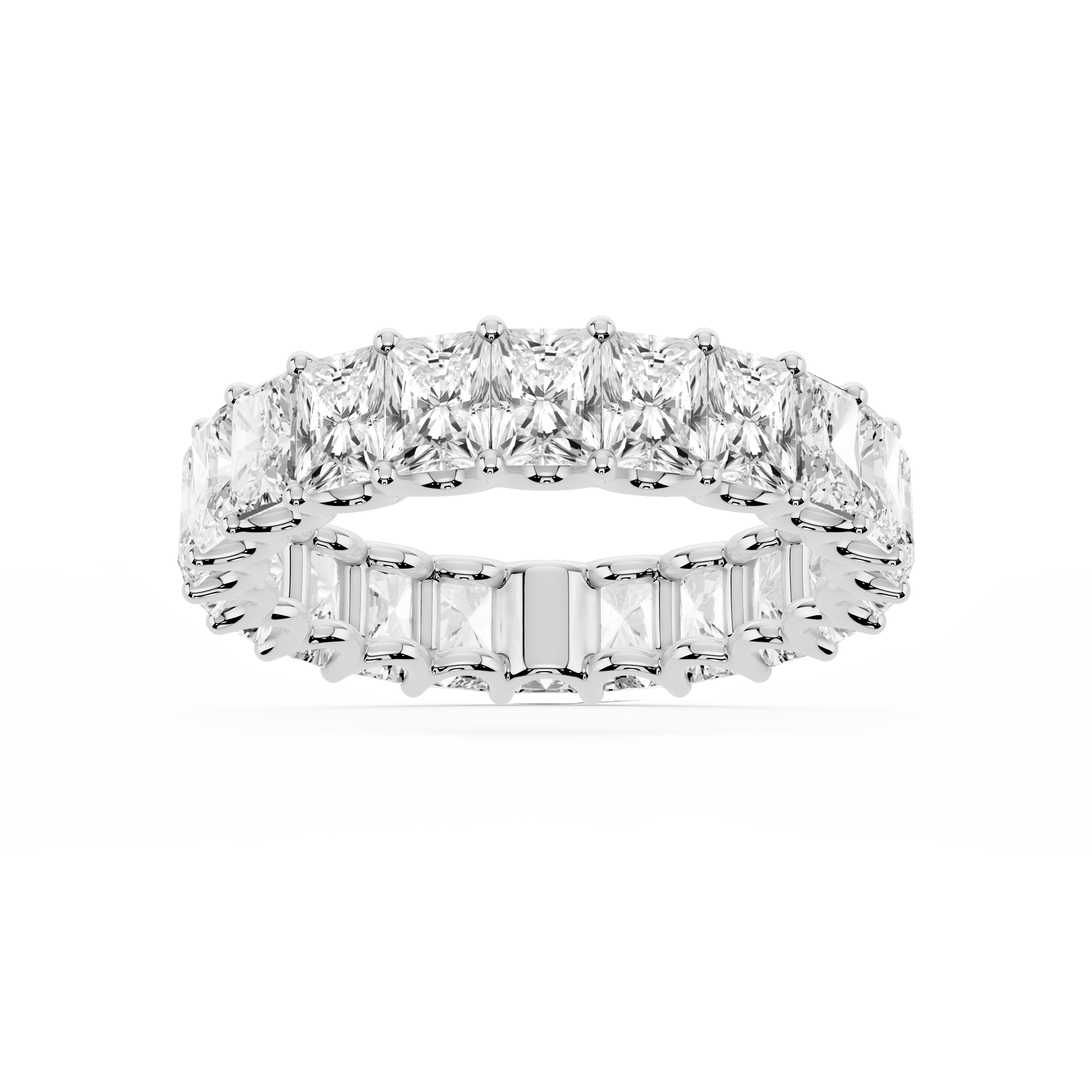 Lovea Kylie Eternity Ring Radiantschliff – Weißgold