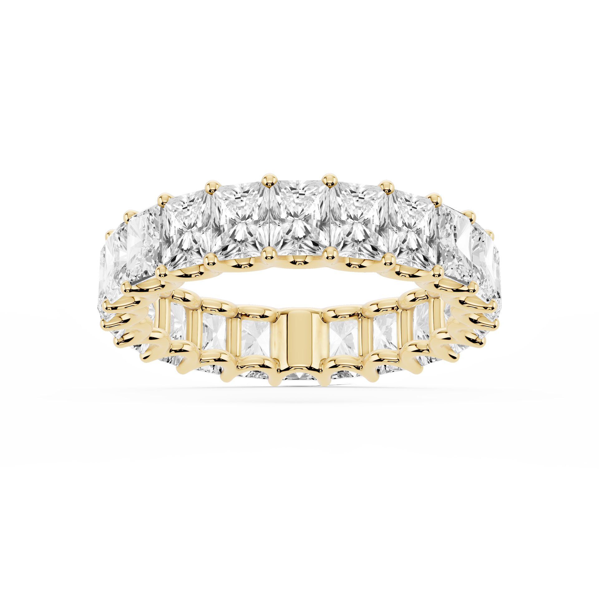 Lovea Kylie Eternity Ring Radiantschliff – Gelbgold
