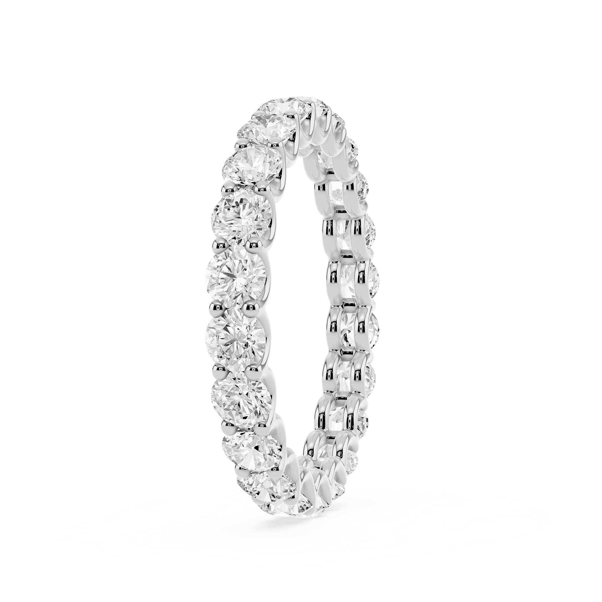 Lovea Kylie Eternity Ring Rundschliff – Weißgold