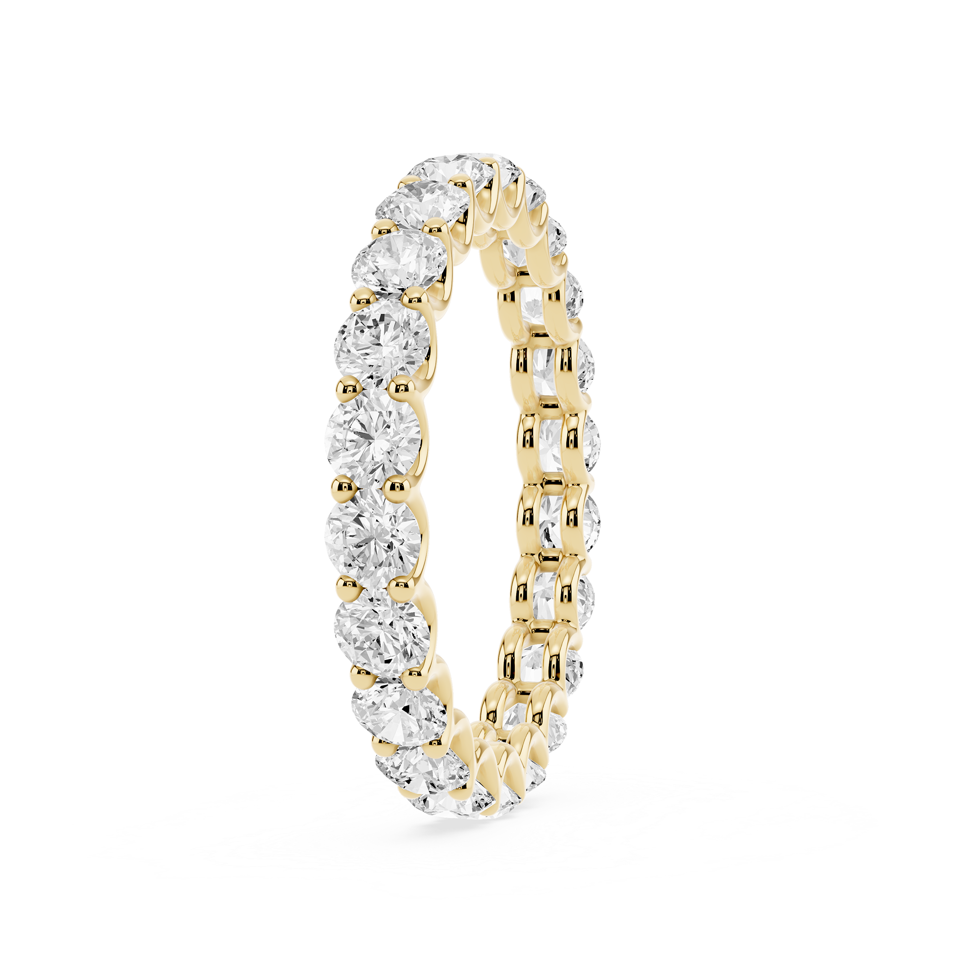 Lovea Kylie Eternity Ring Rundschliff – Gelbgold