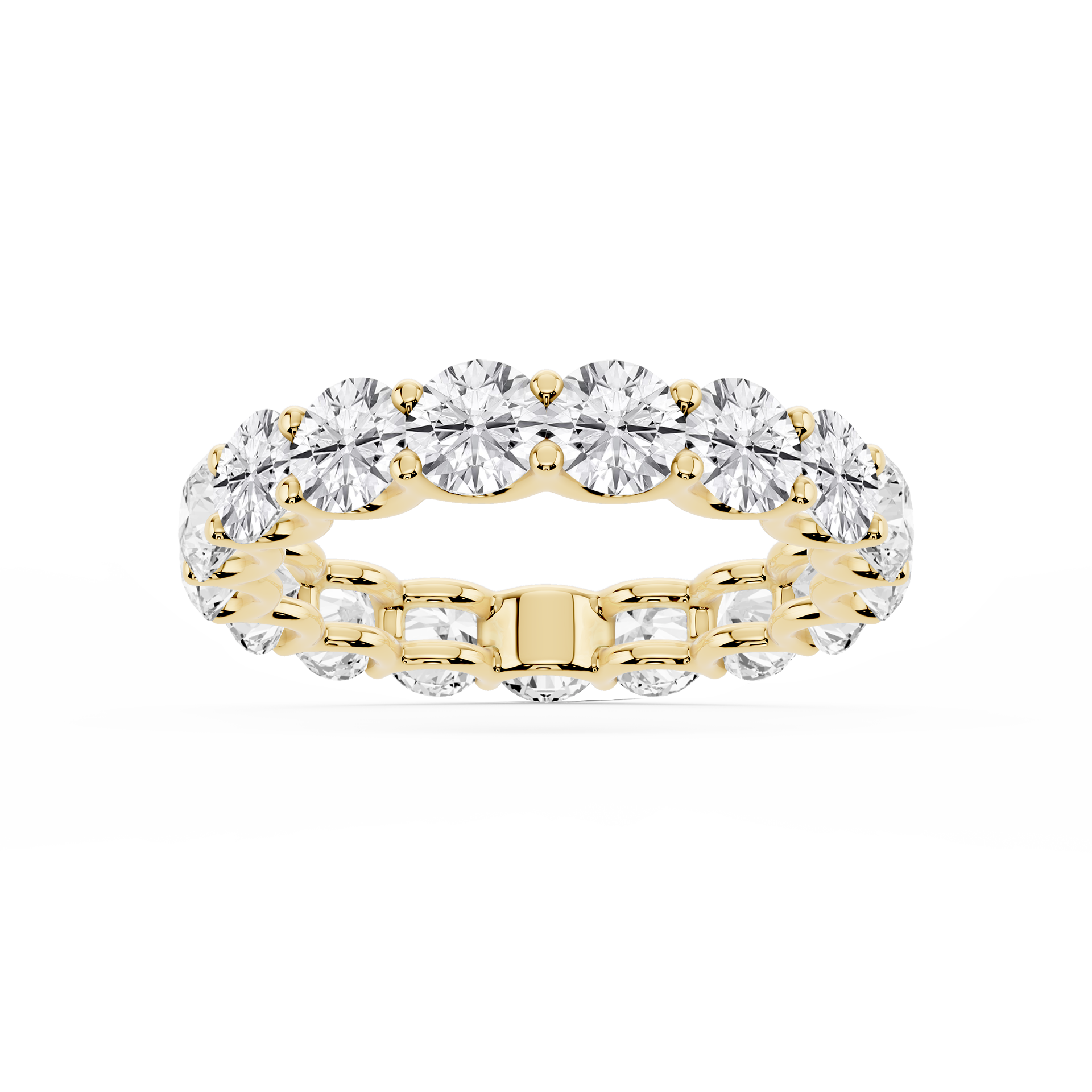 Lovea Kylie Eternity Ring Rundschliff – Gelbgold