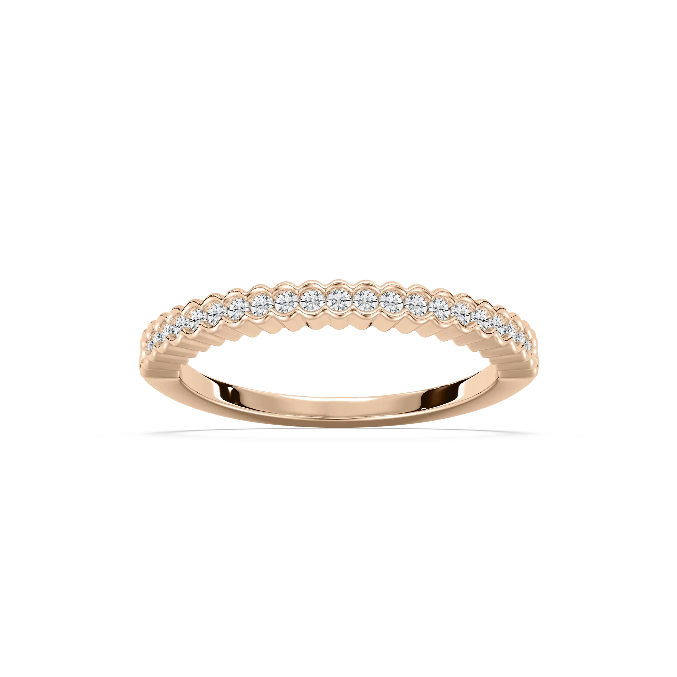 Lovea Rivka Vorsteckring – Halbzarge – Roségold