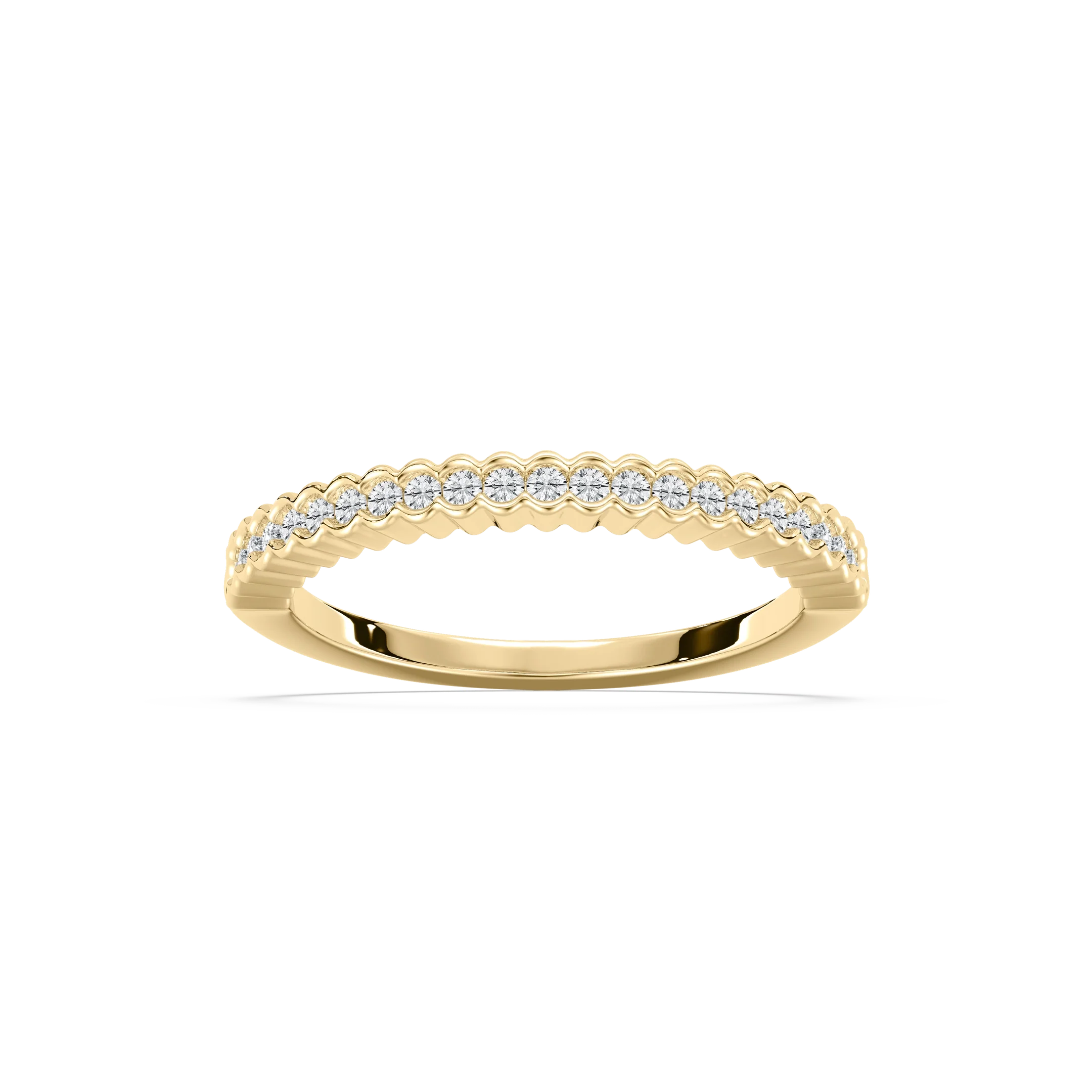 Lovea Rivka Vorsteckring – Halbzarge – Gelbgold