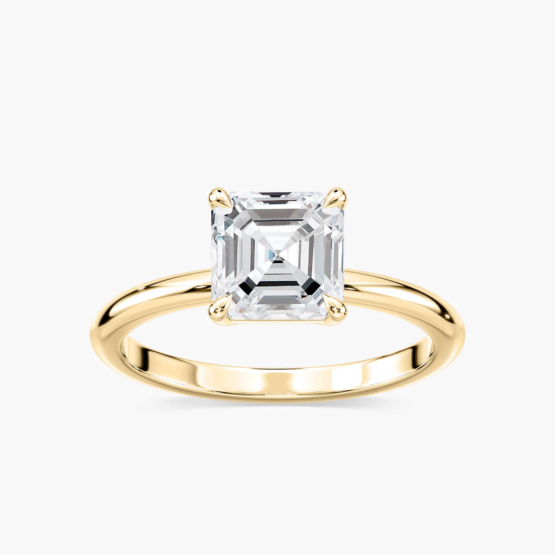 Maggie Verlobungsring – Gelbgold
