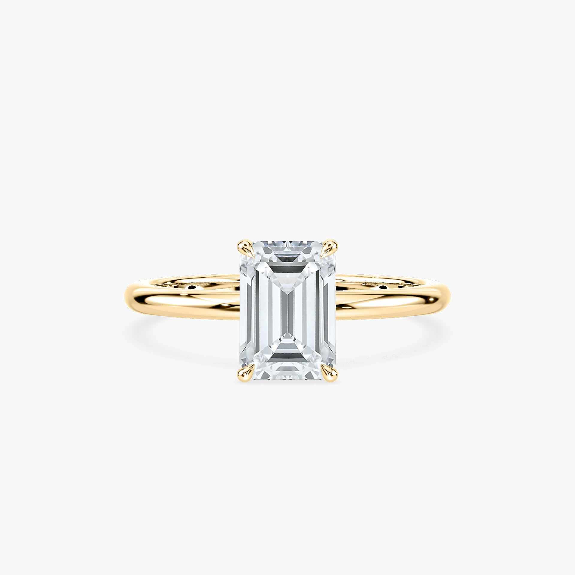 Maggie Verlobungsring – Gelbgold