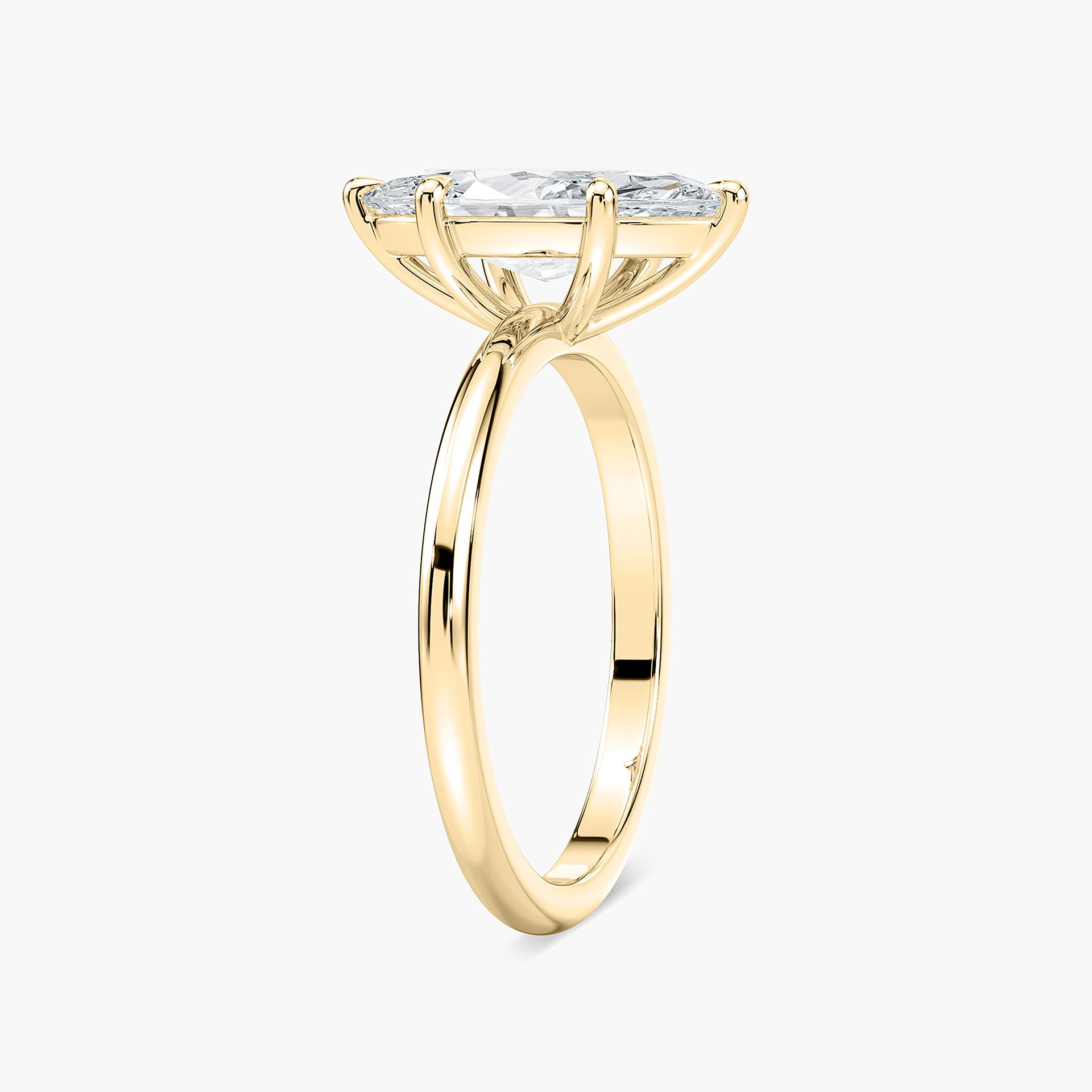 Maggie Verlobungsring – Gelbgold