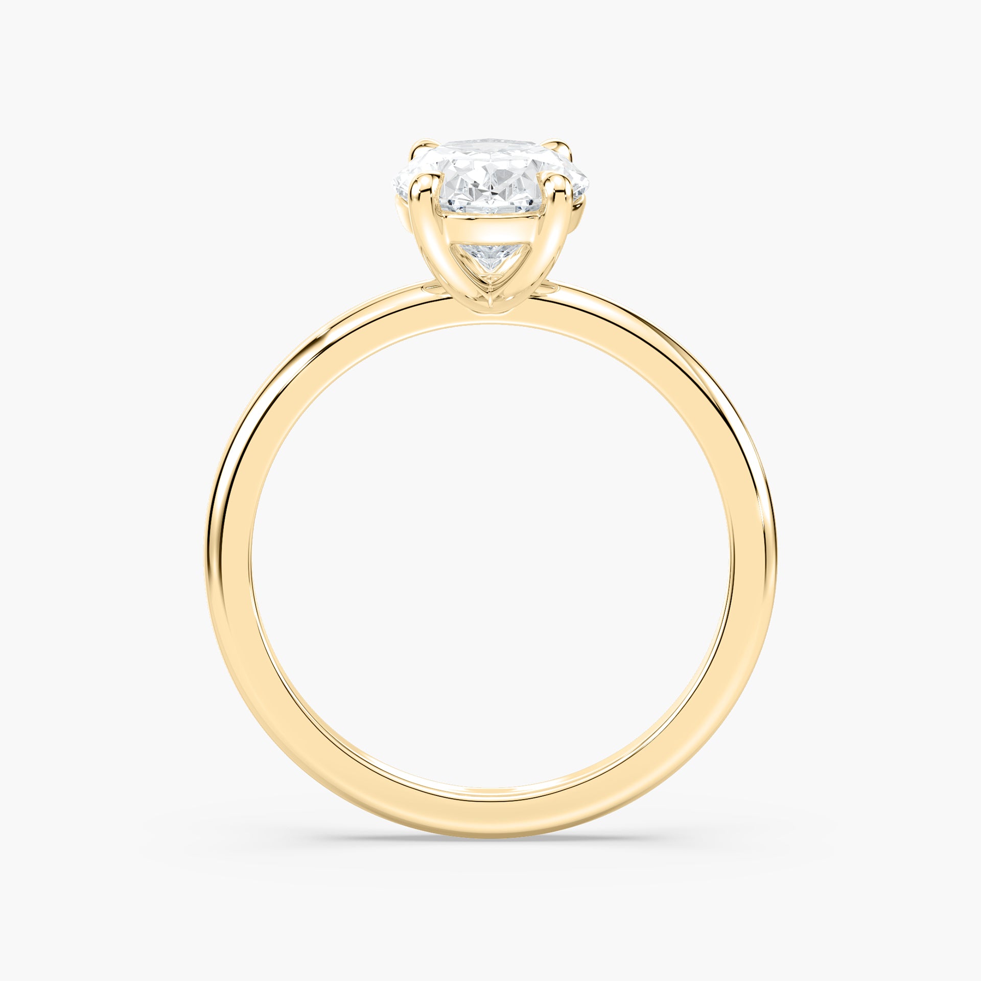 Maggie Verlobungsring – Gelbgold