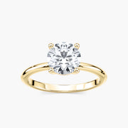 Lovea Maggie Solitaire Verlobungsring Rundschliff – Gelbgold