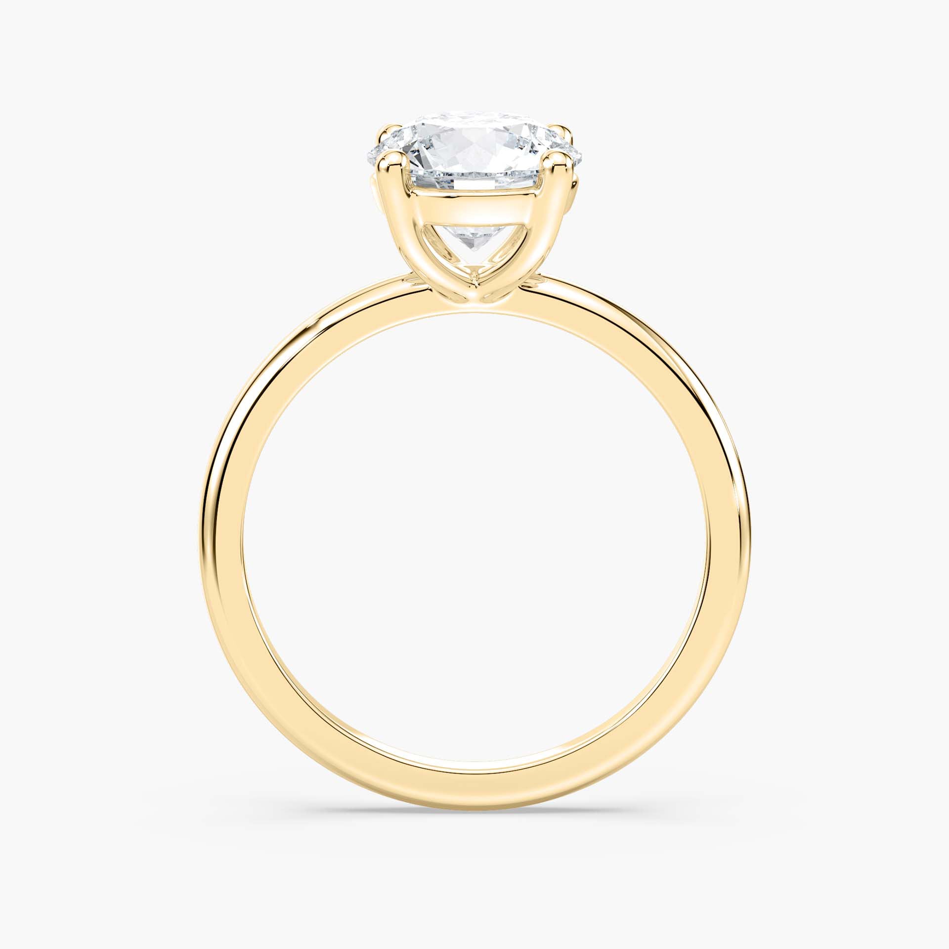 Maggie Verlobungsring – Gelbgold