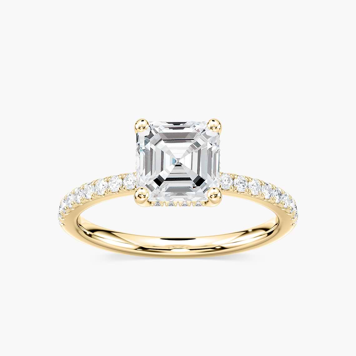 Margot Verlobungsring – Gelbgold